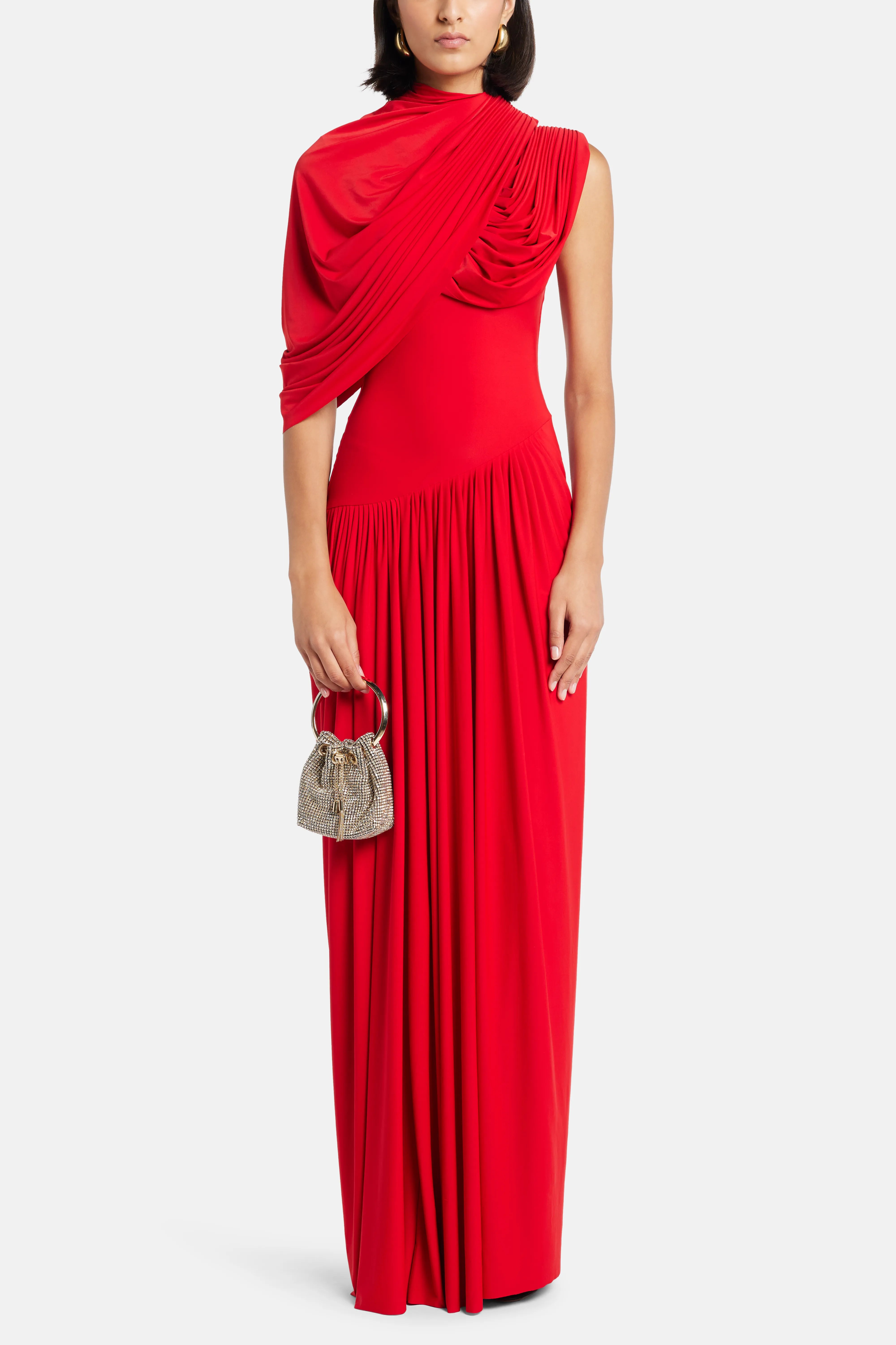 Bloom Maxi Dress in Red