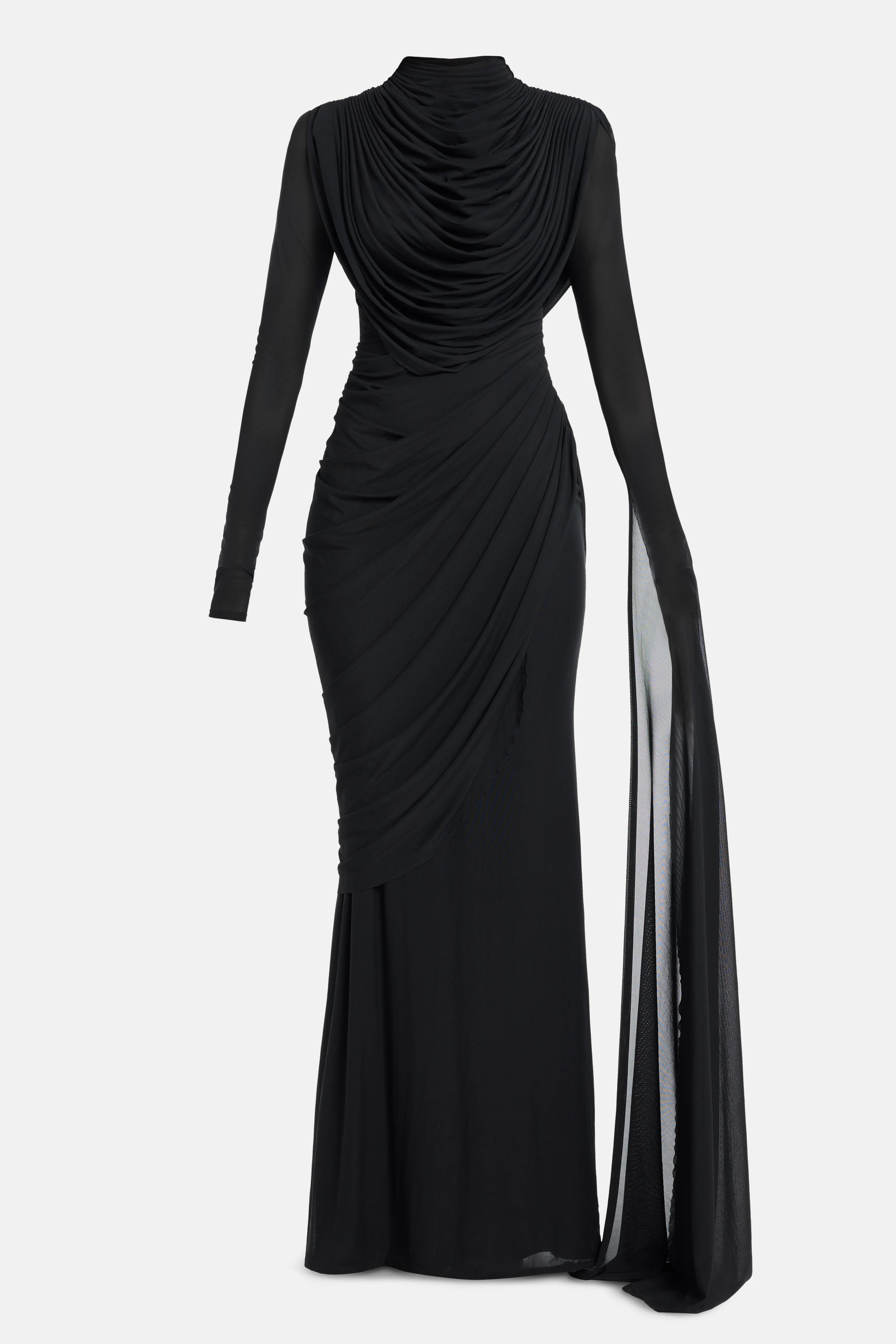 Ivanna Maxi Dress in Black