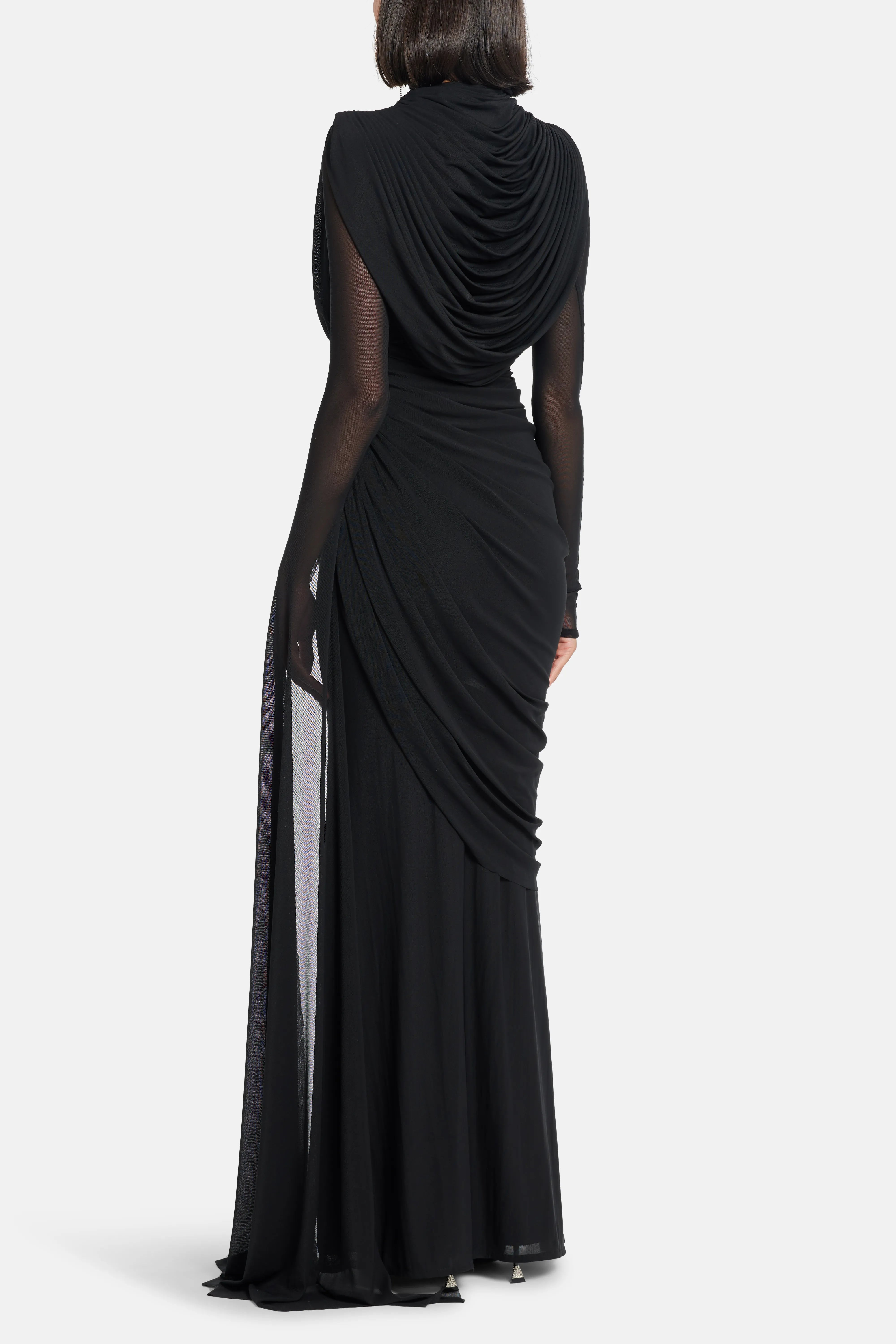 Ivanna Maxi Dress in Black