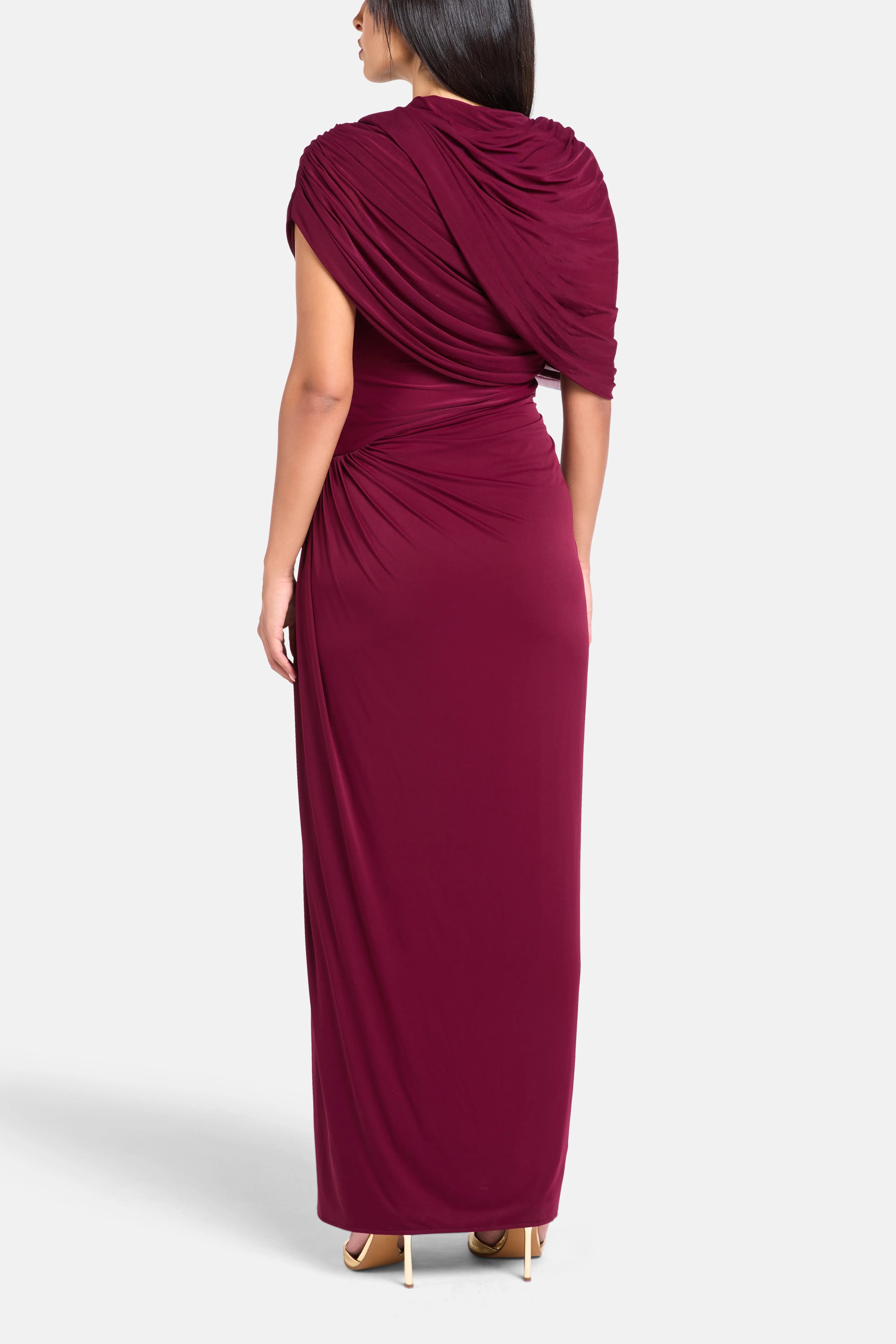 Jasmine Maxi Dress in Purple