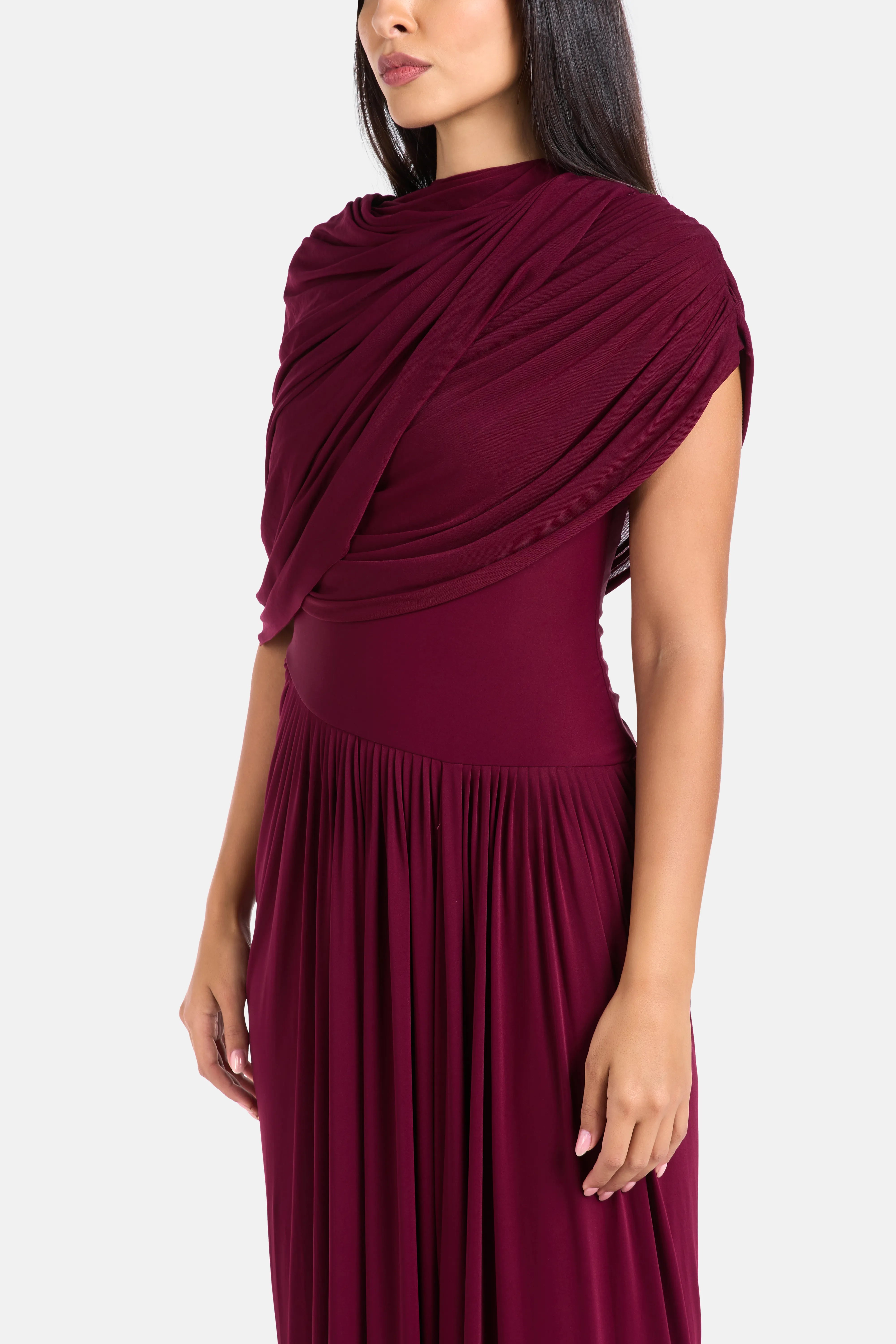 Jasmine Maxi Dress in Purple