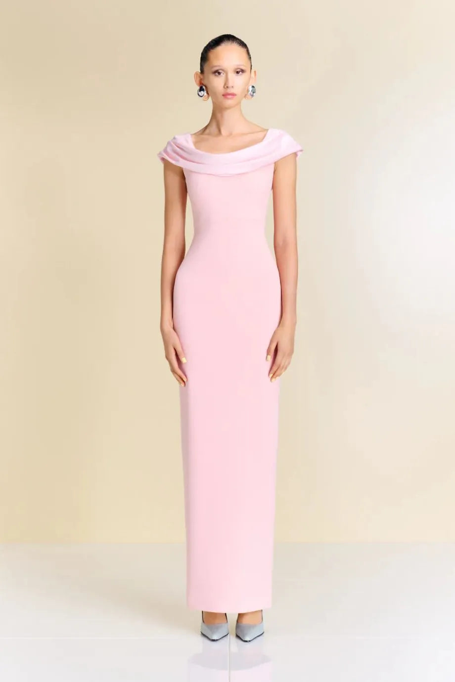 Adele Evening Dress in Pink