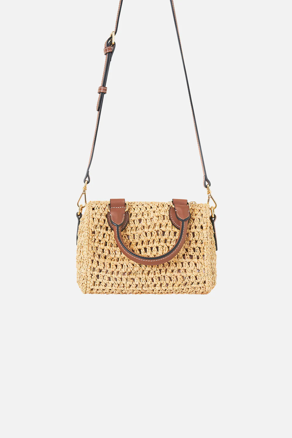 Va Va Vintage Top Handle Shoulder Bag in Blue