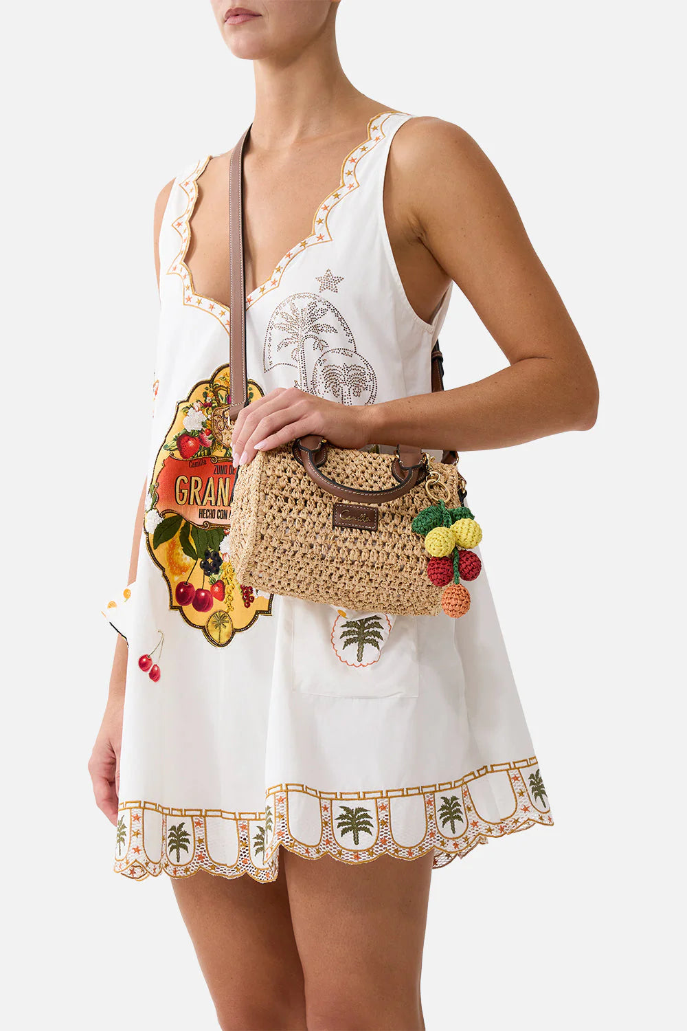 Va Va Vintage Top Handle Shoulder Bag in Blue