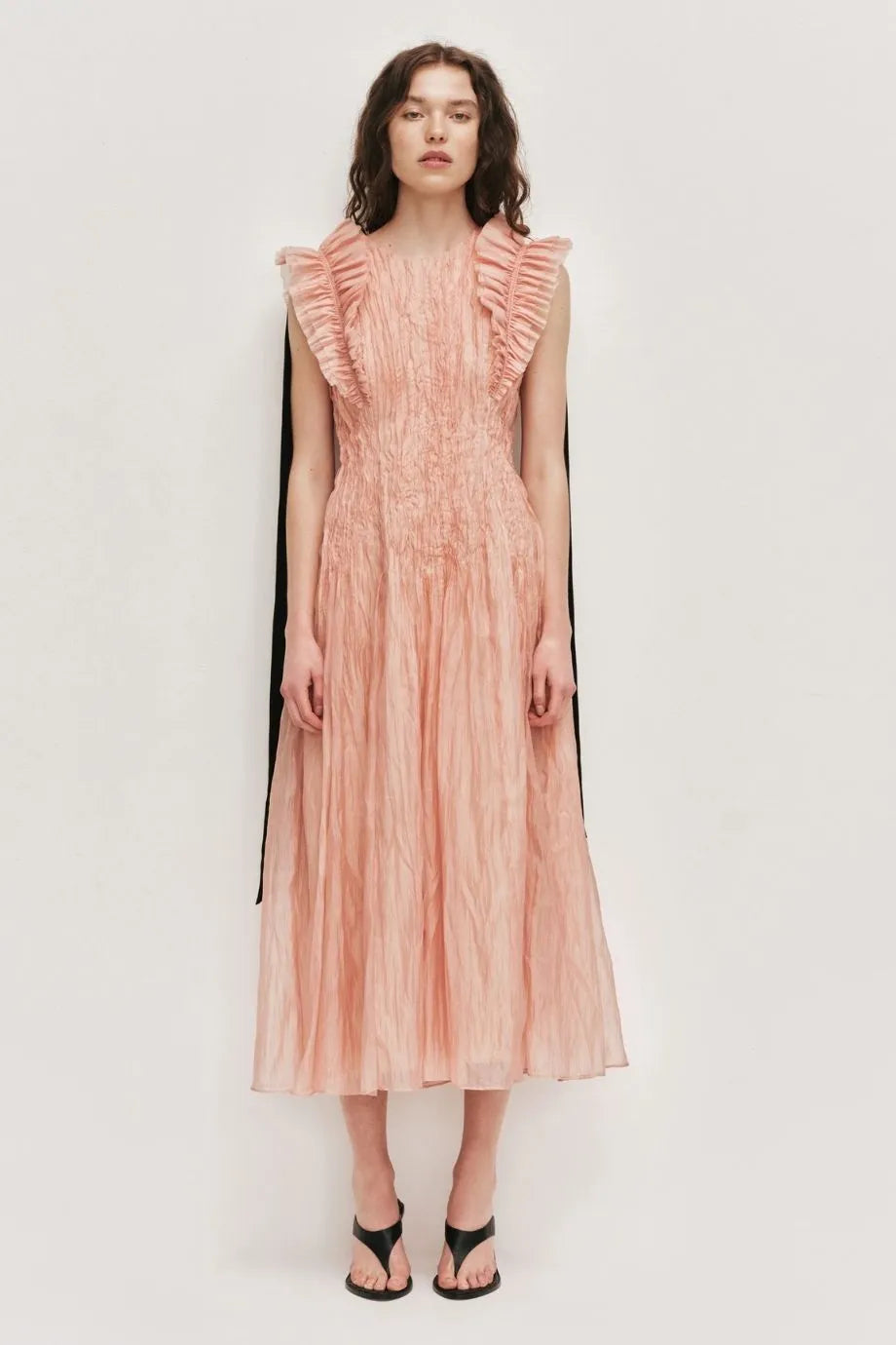 Mathilde Sleeveless Maxi Dress in Pink