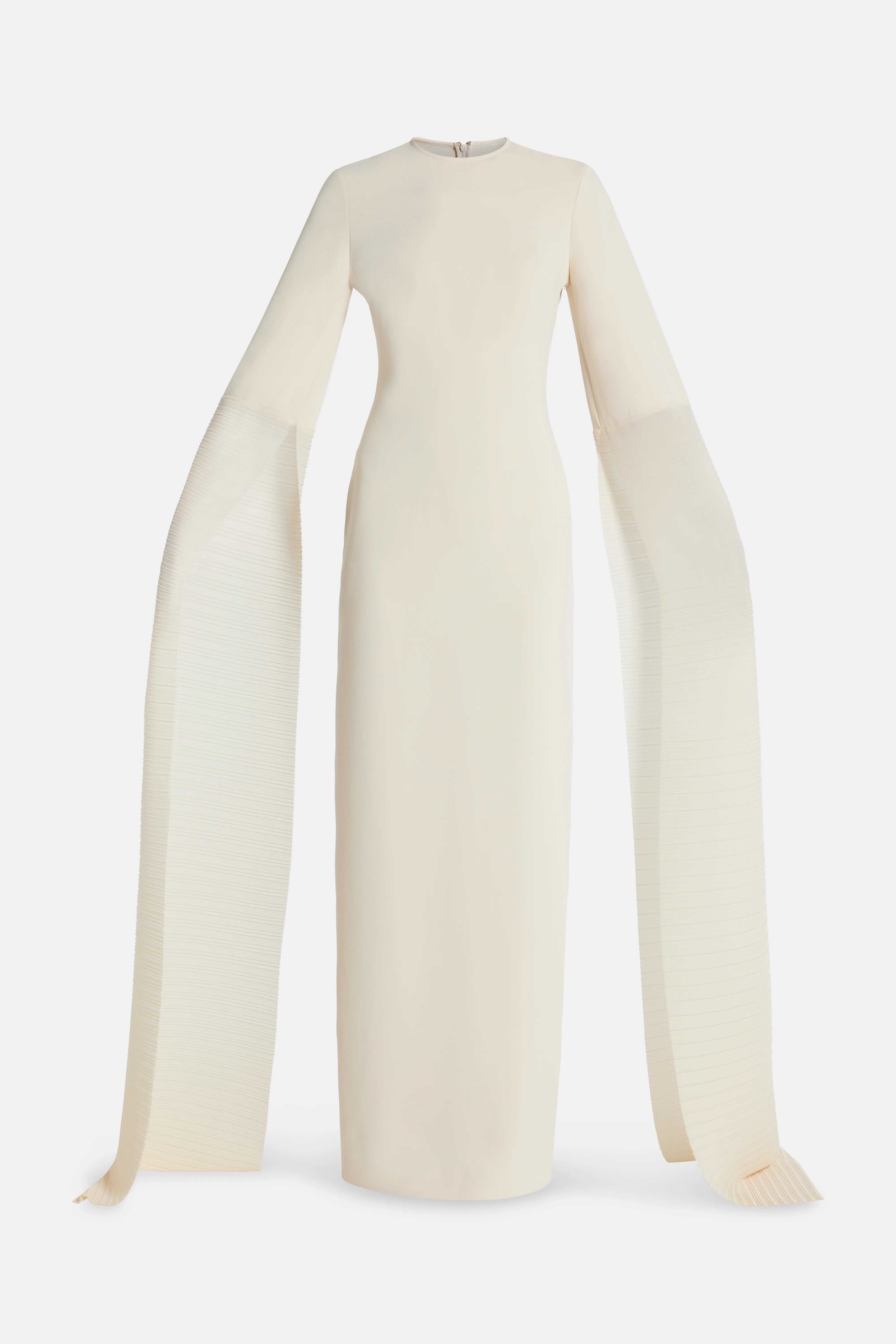 فستان نايومي سهرة باللون الأبيض