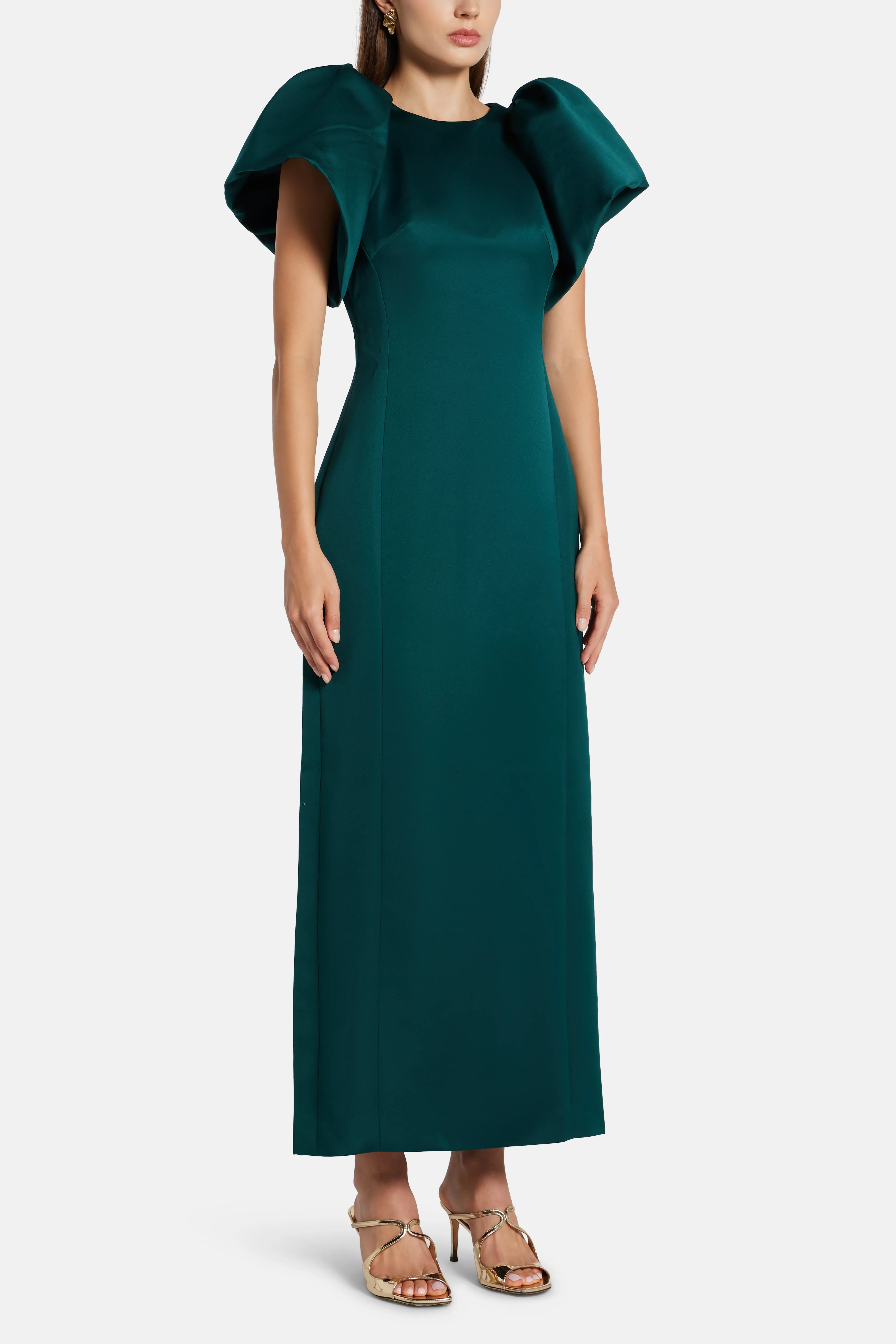 Lucinda Maxi Dress in Green