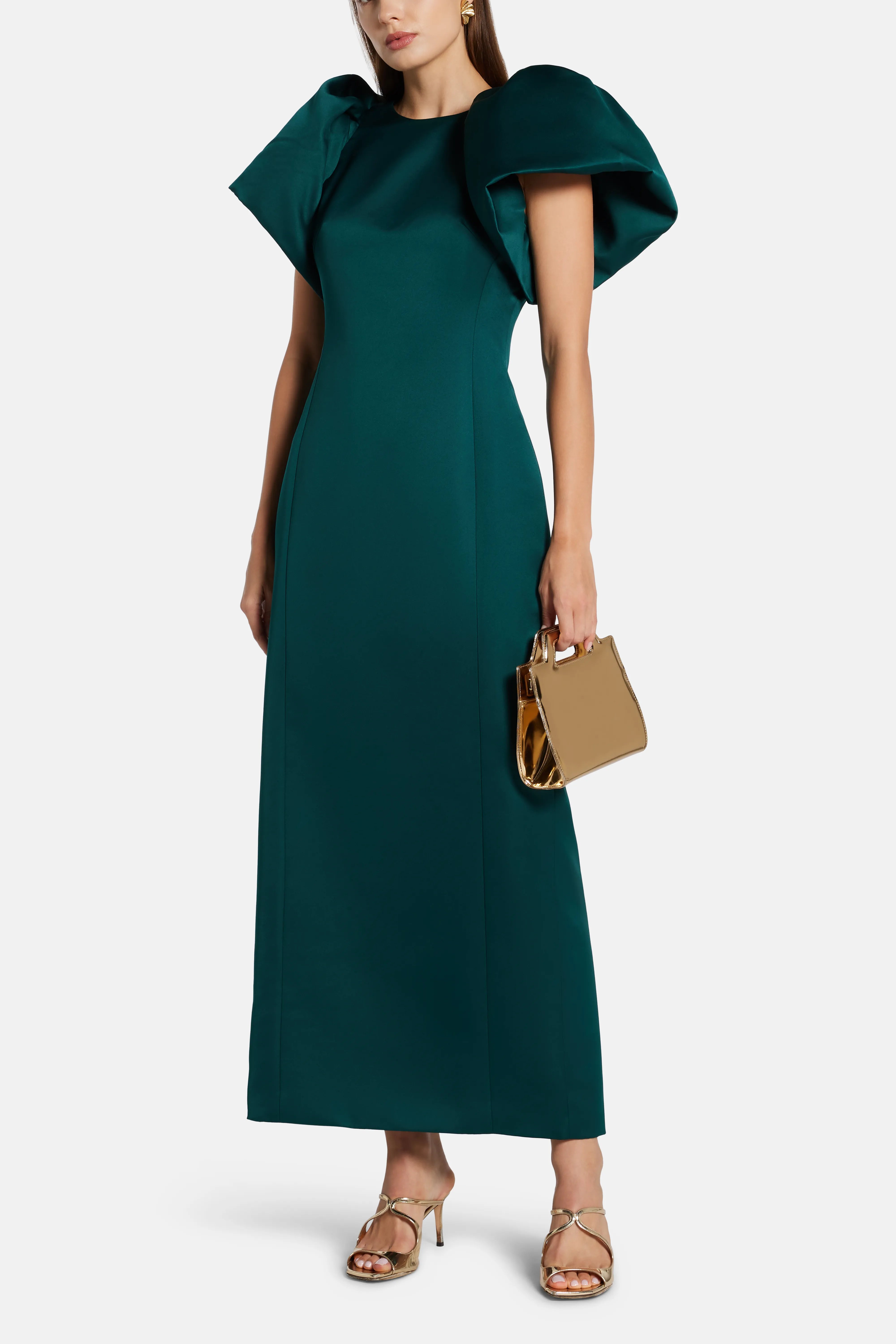 Lucinda Maxi Dress in Green