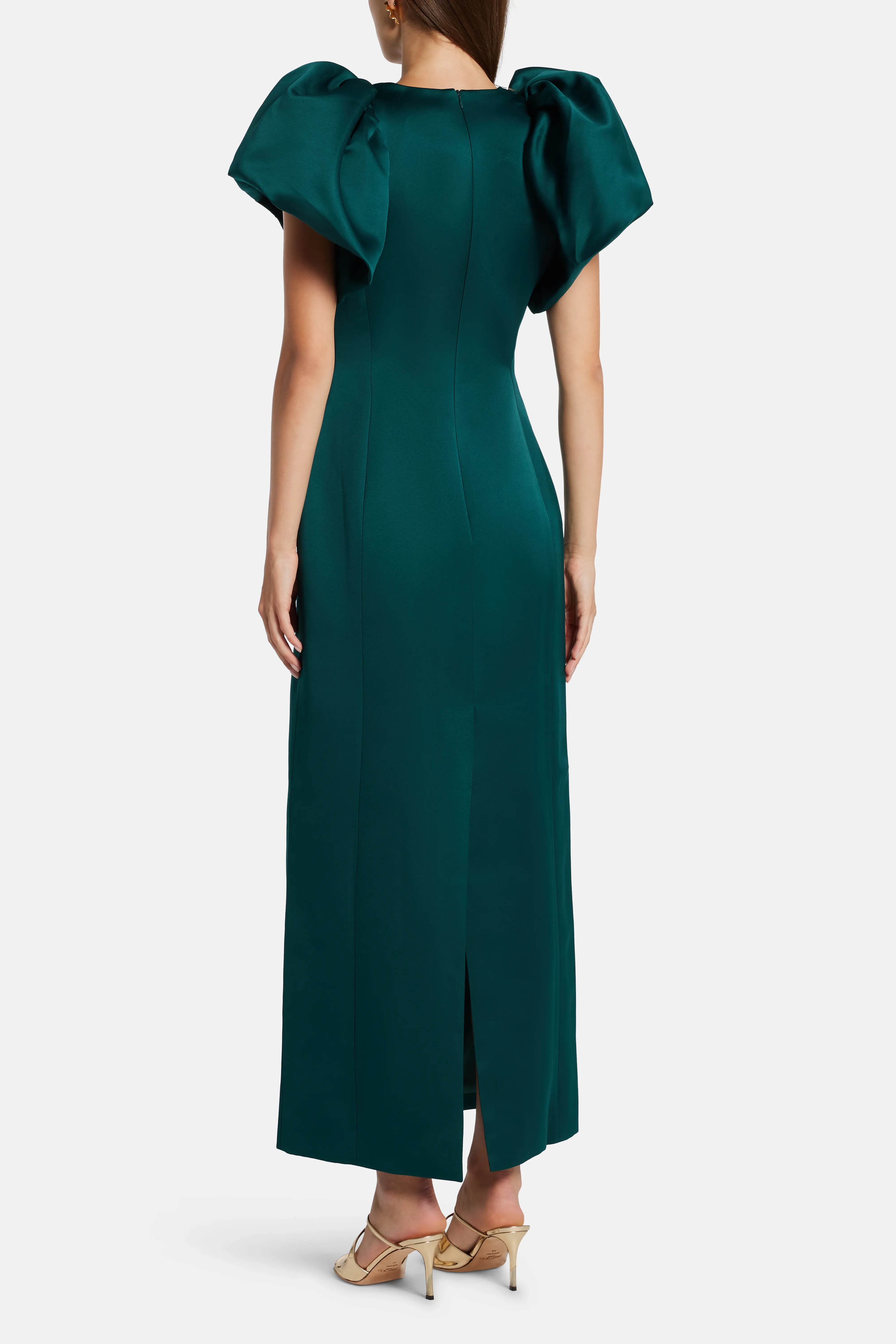 Lucinda Maxi Dress in Green