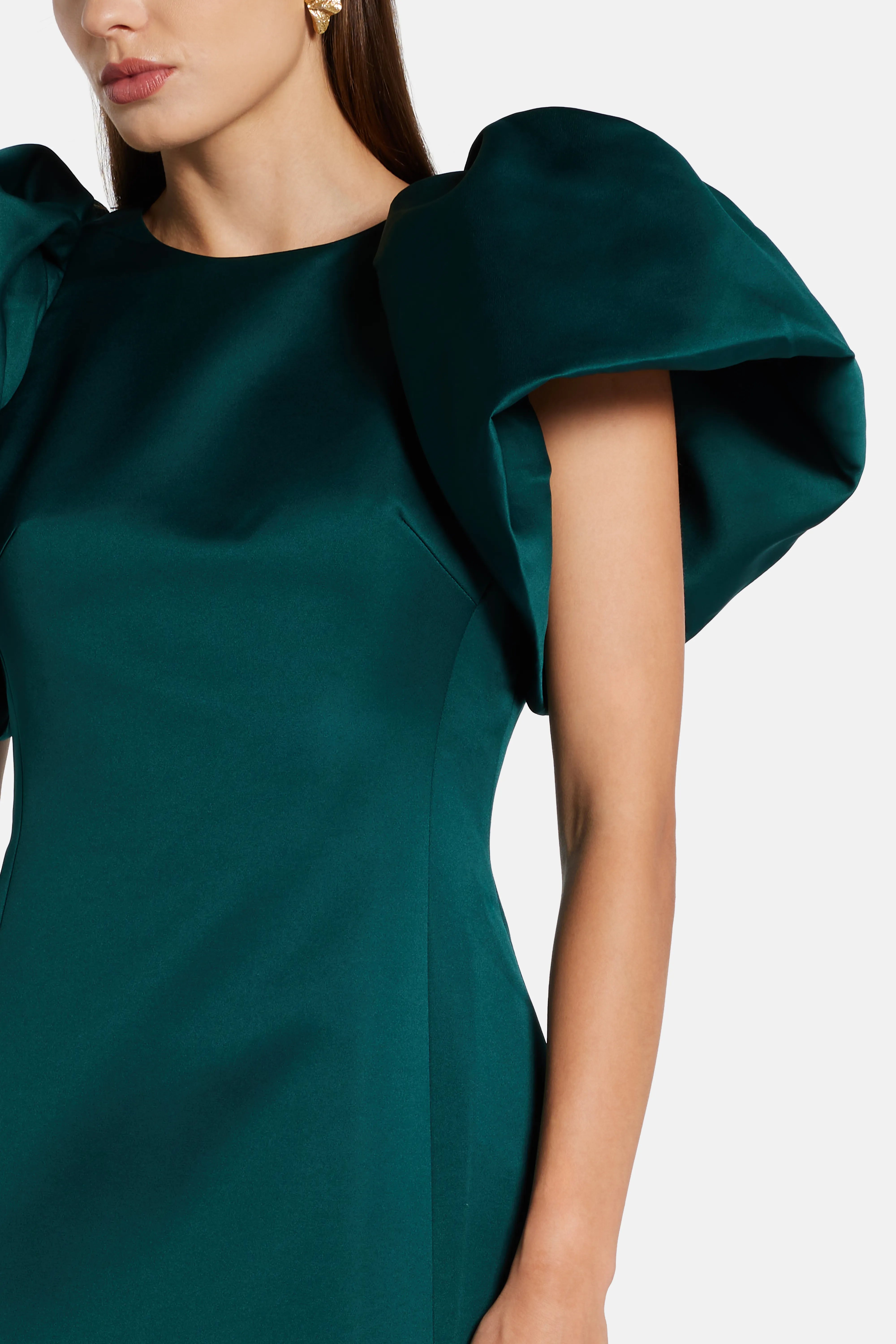 Lucinda Maxi Dress in Green