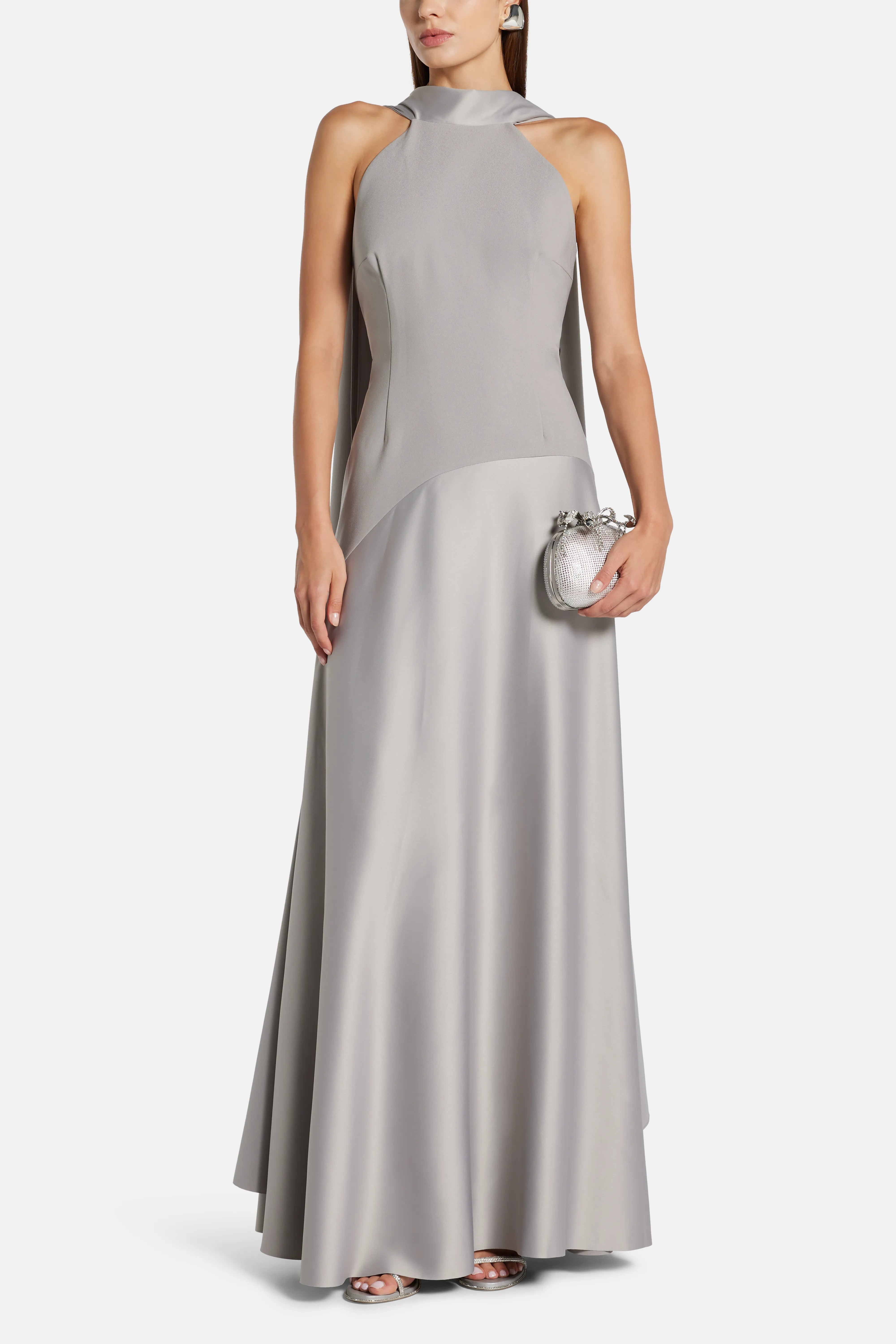 Cece Maxi Dress in Grey