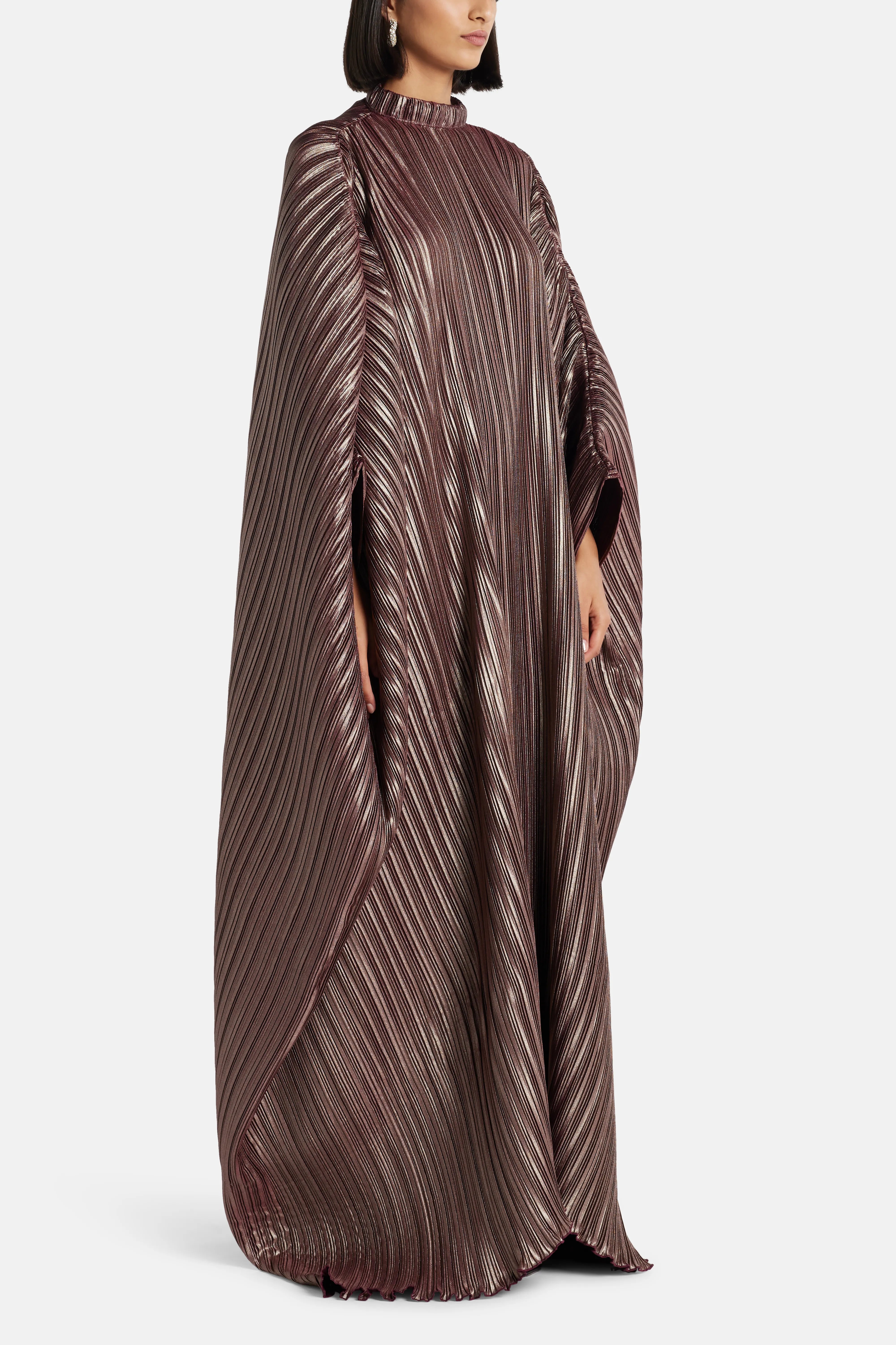 قفطان سهرة “ساهارا” باللون الفضي