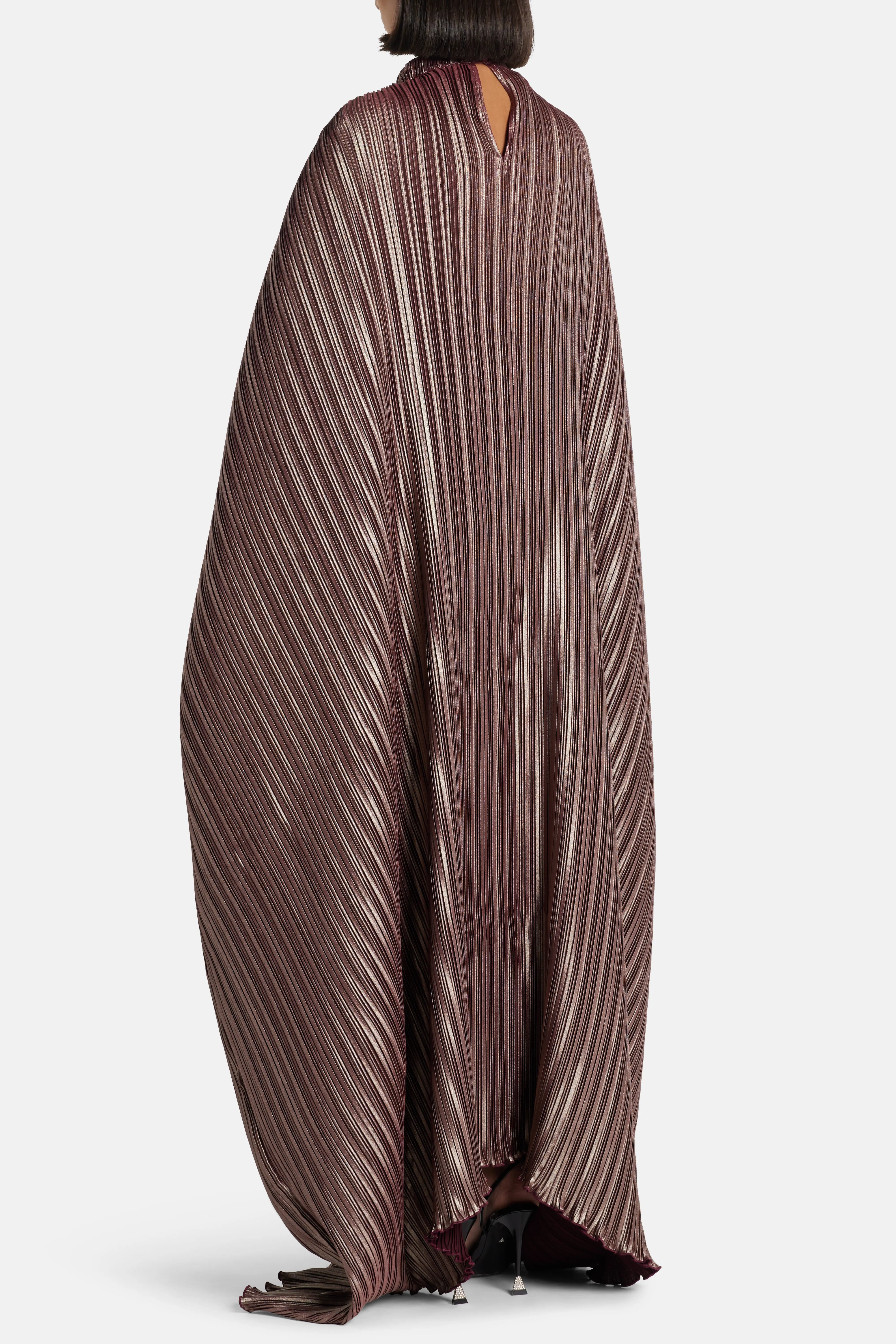 قفطان سهرة “ساهارا” باللون الفضي