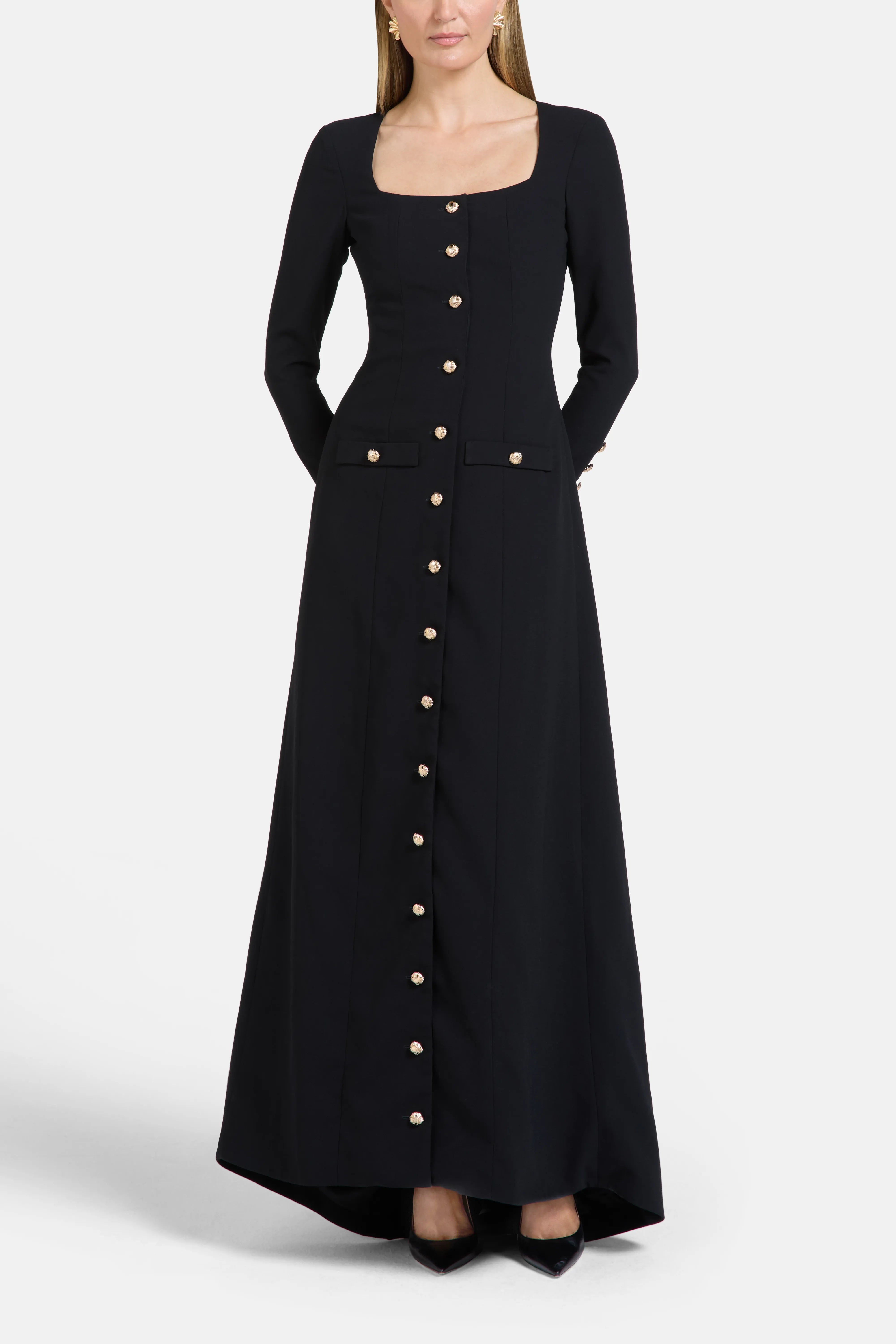 Claire Maxi Dress in Black