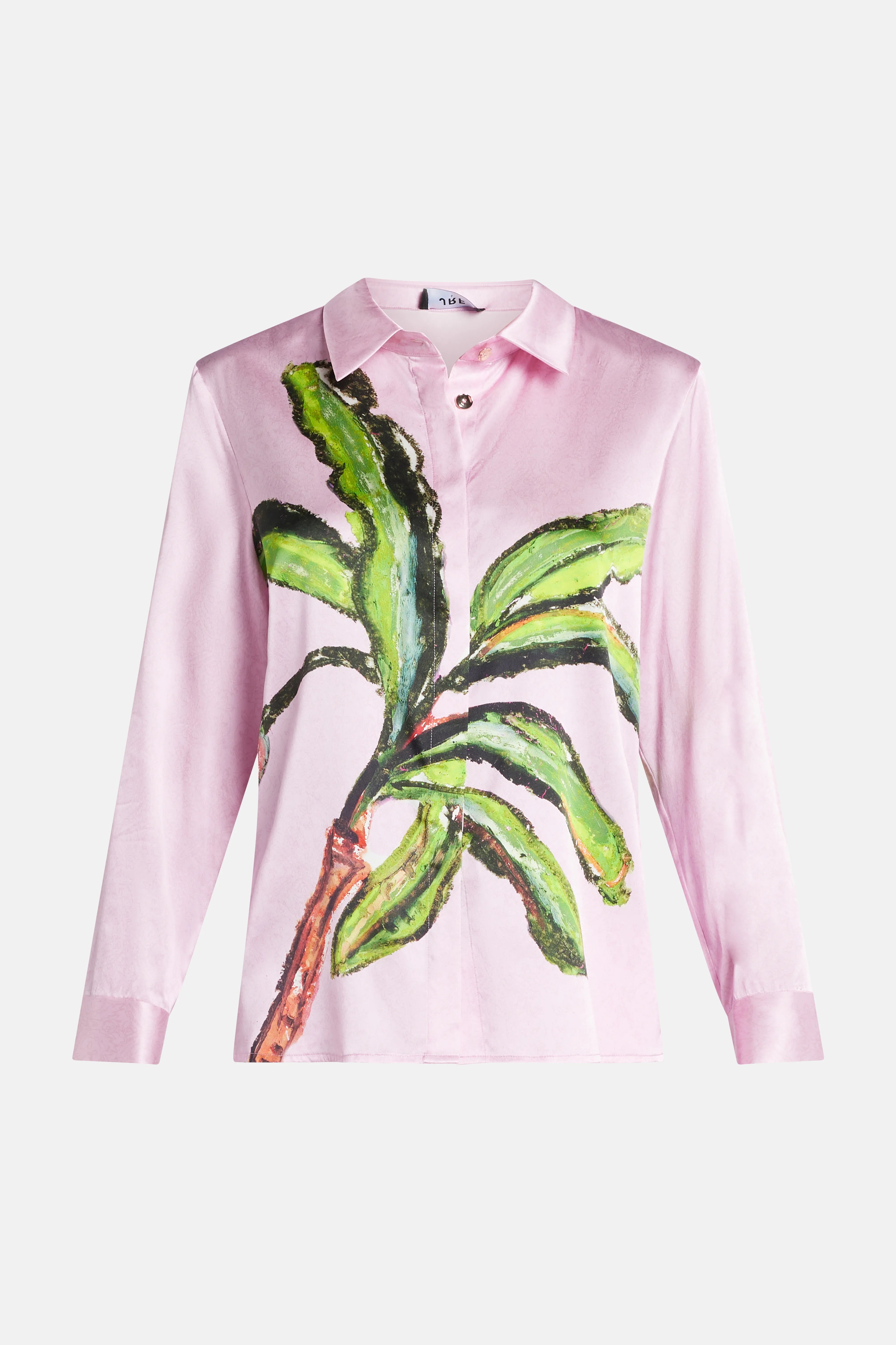 Kumulau Classic Silk Shirt in Pink