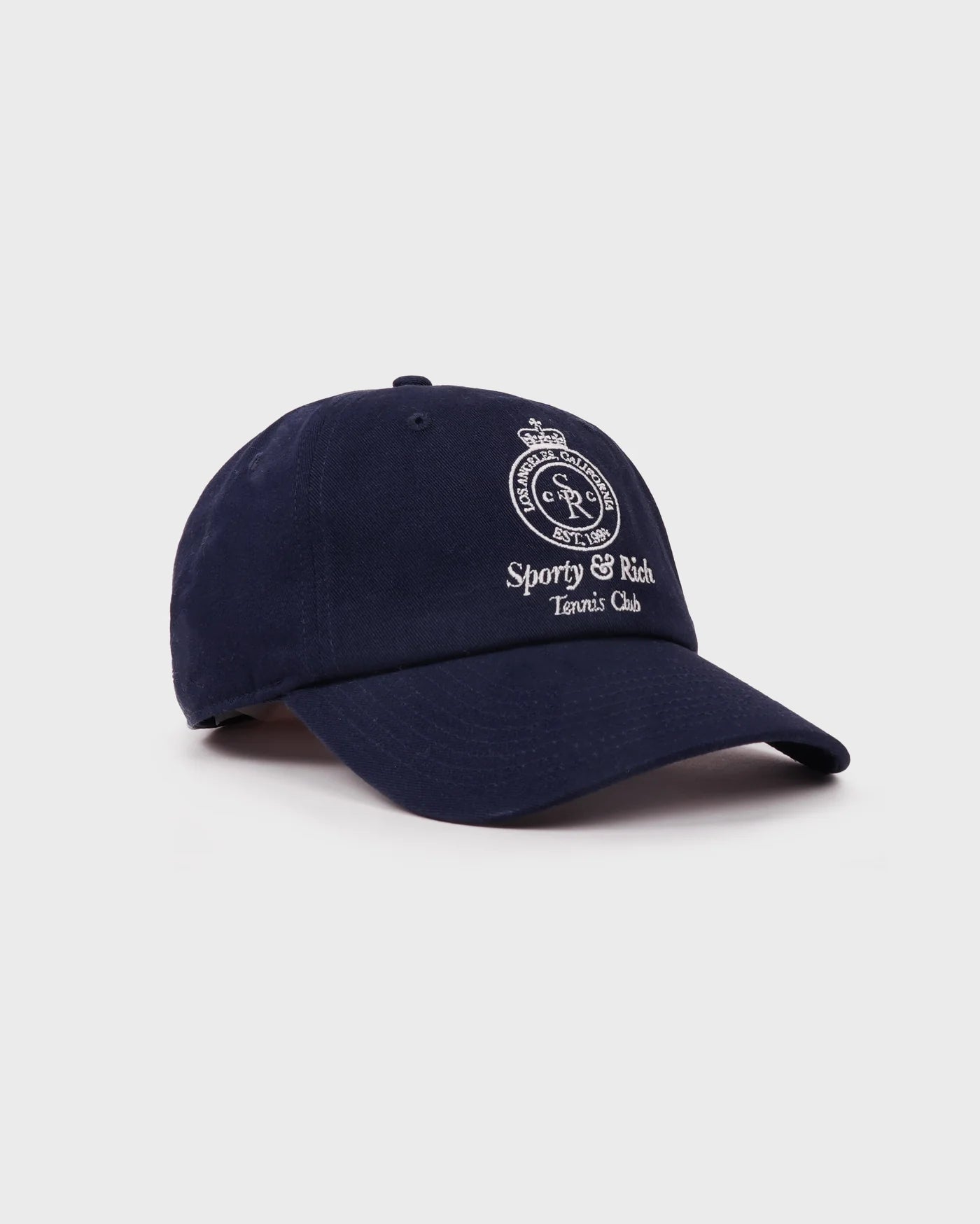 Crown Cotton Tennis Hat in Blue