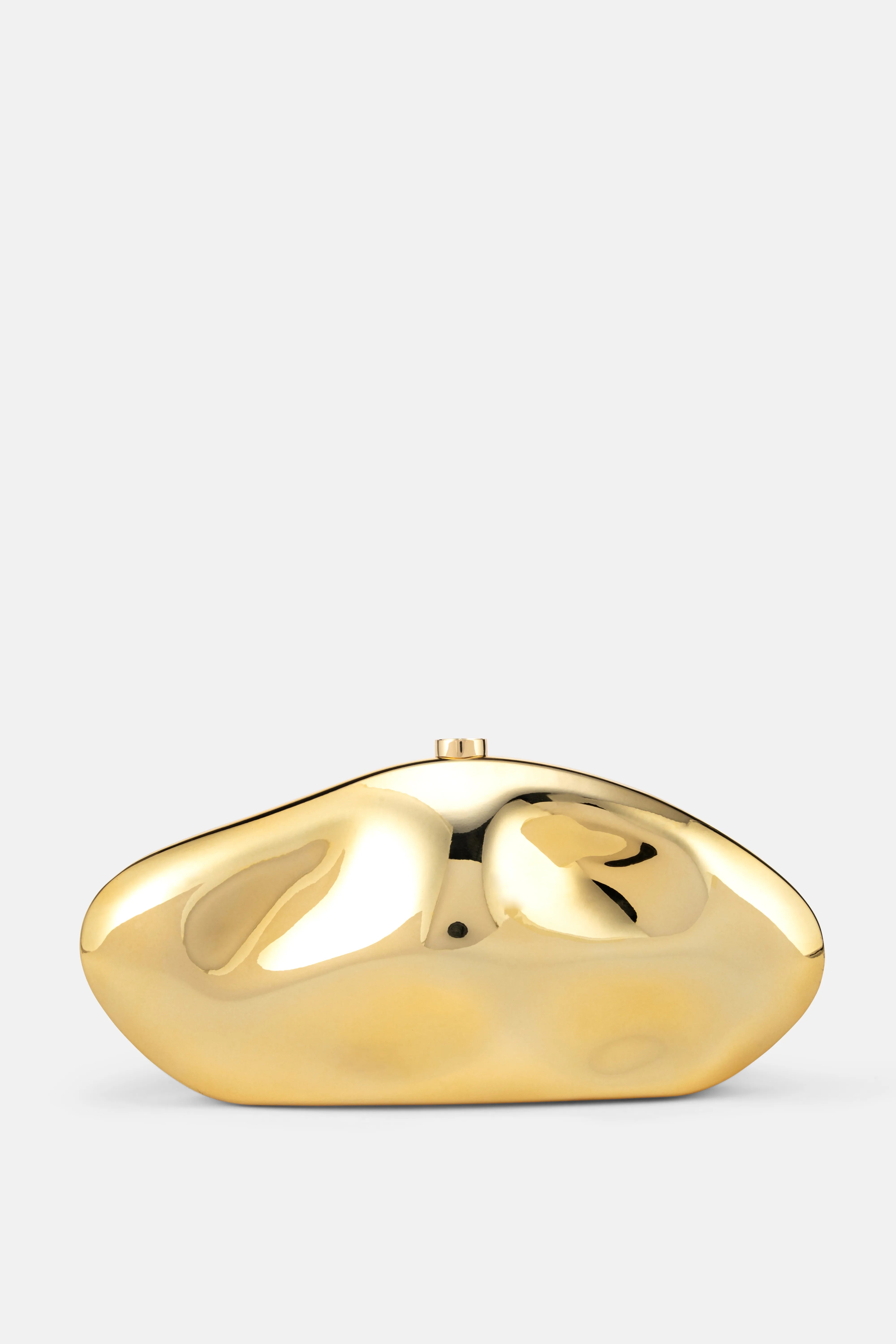 Caldera Clutch Bag in Gold