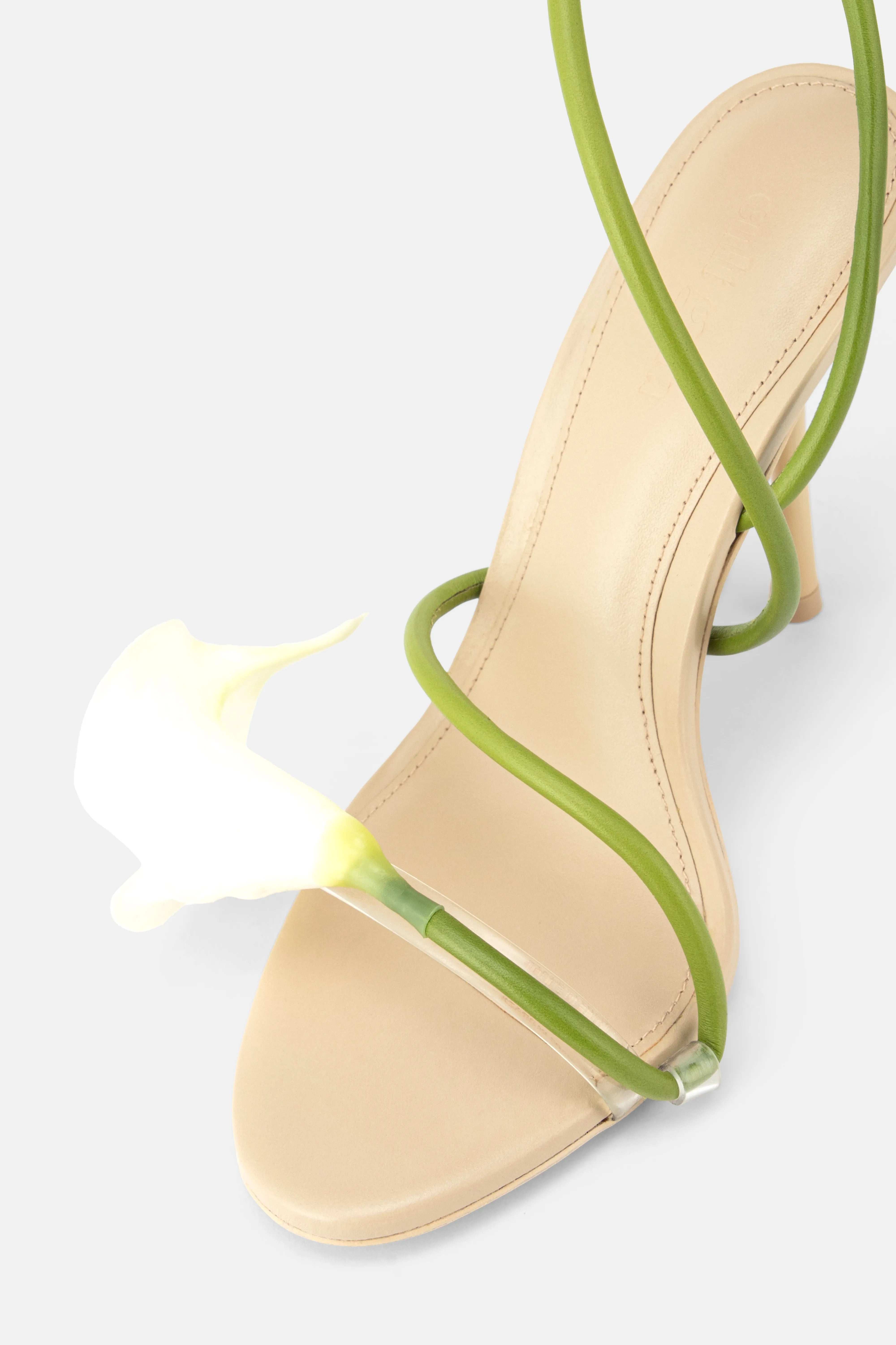 Cassidy Lily Stiletto Heels in Beige