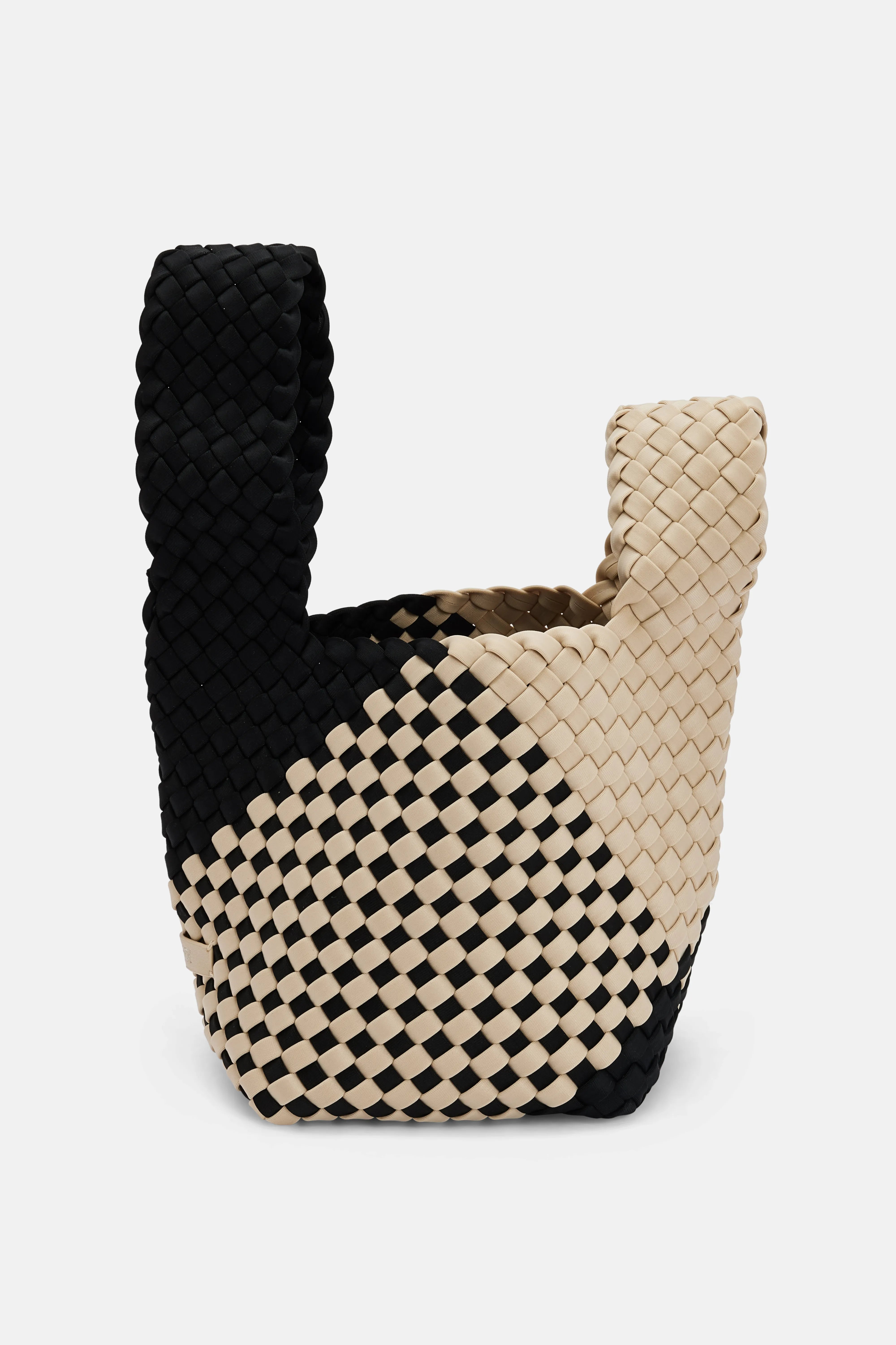 Kyoto Clutch Bag in Black and White