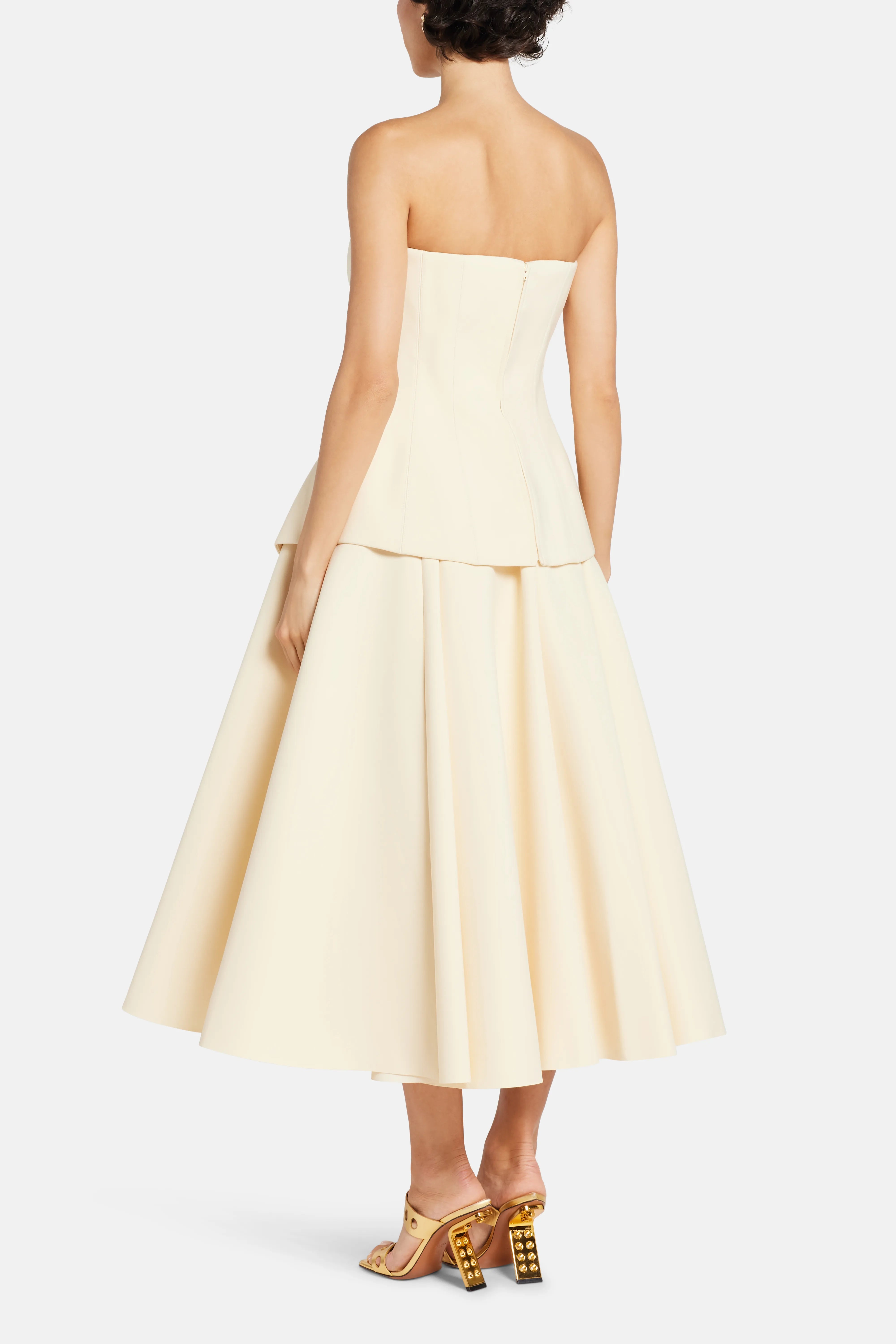 Ada Evening Dress in White