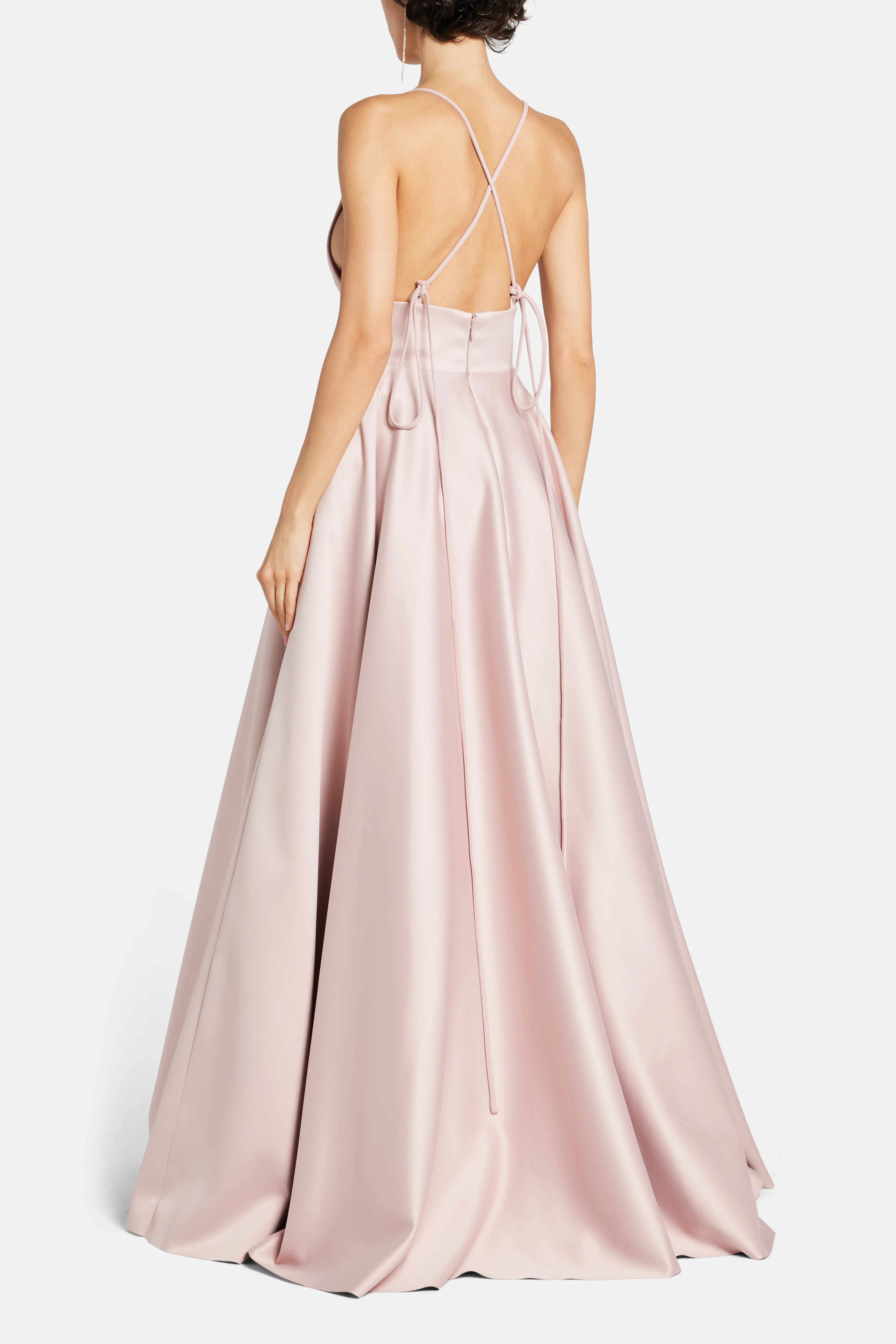 Avallon Sleeveless Evening Dress in Pink