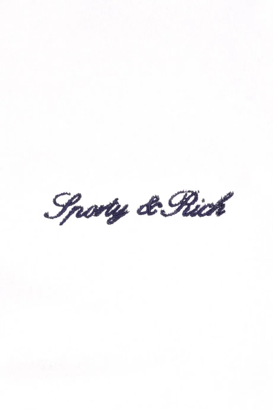 Signature Logo Terry Cotton Polo T-Shirt in White