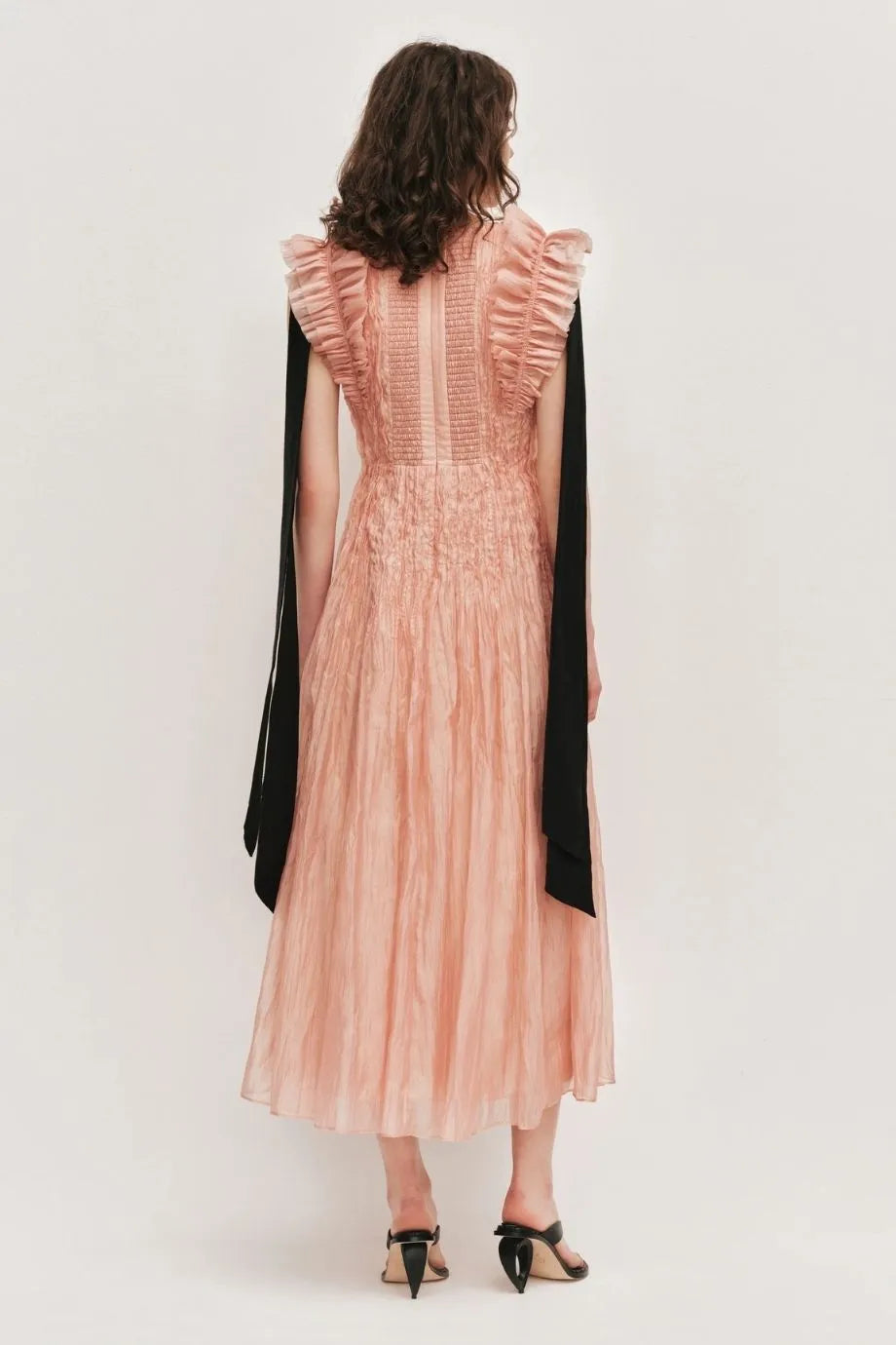 Mathilde Sleeveless Maxi Dress in Pink
