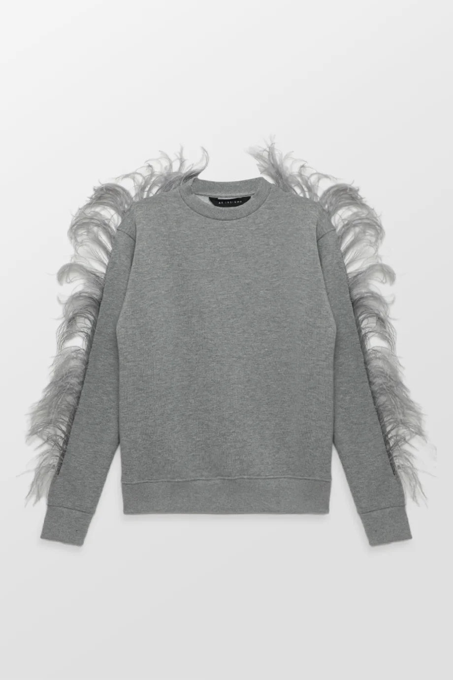 Ostrich Feather Sweatshirt