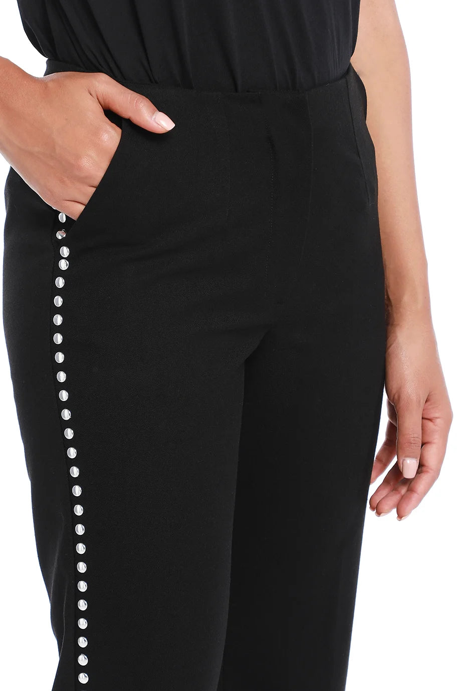 Cassius Studded Straight Trouser