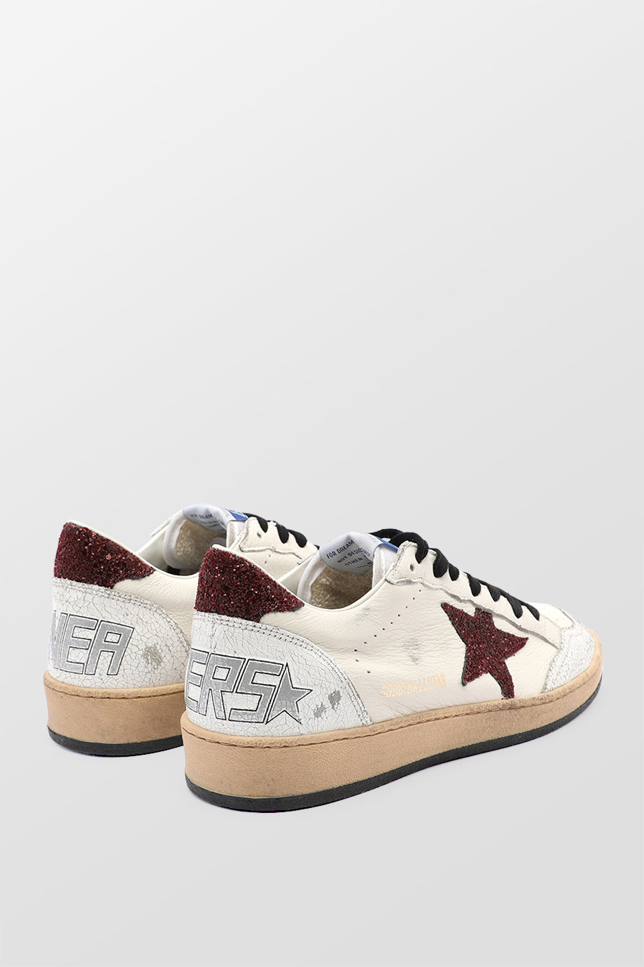 Ball Nappa Sneakers With Upper Glitter Stars