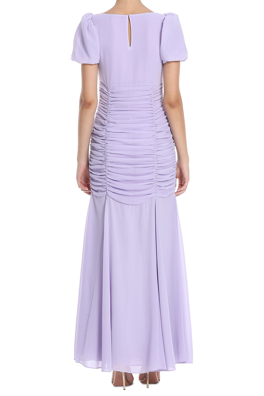 Ruched Body Maxi Dress