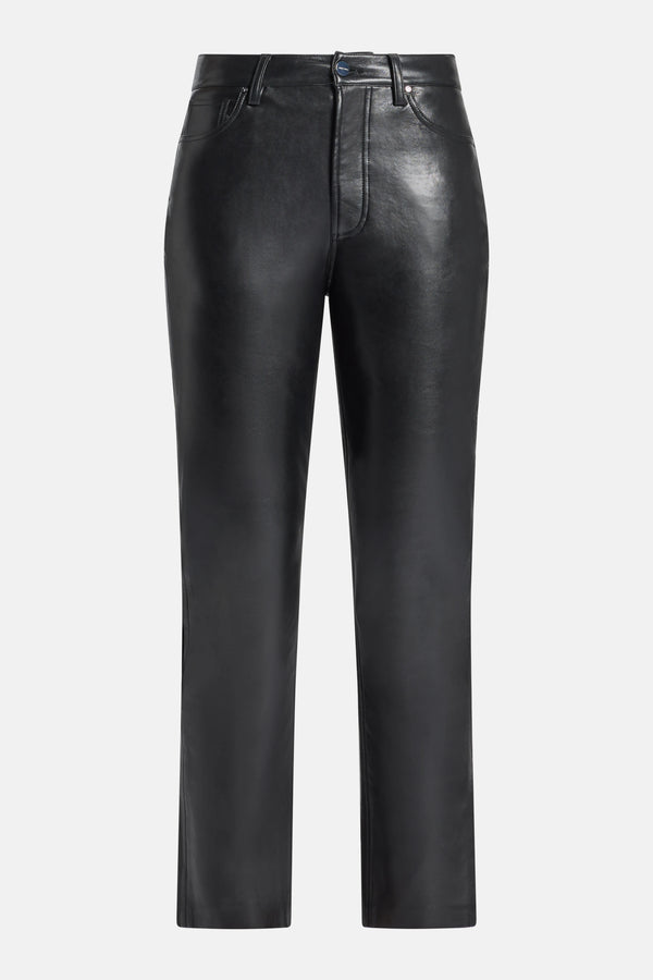 Bruno Leather Pants in Black