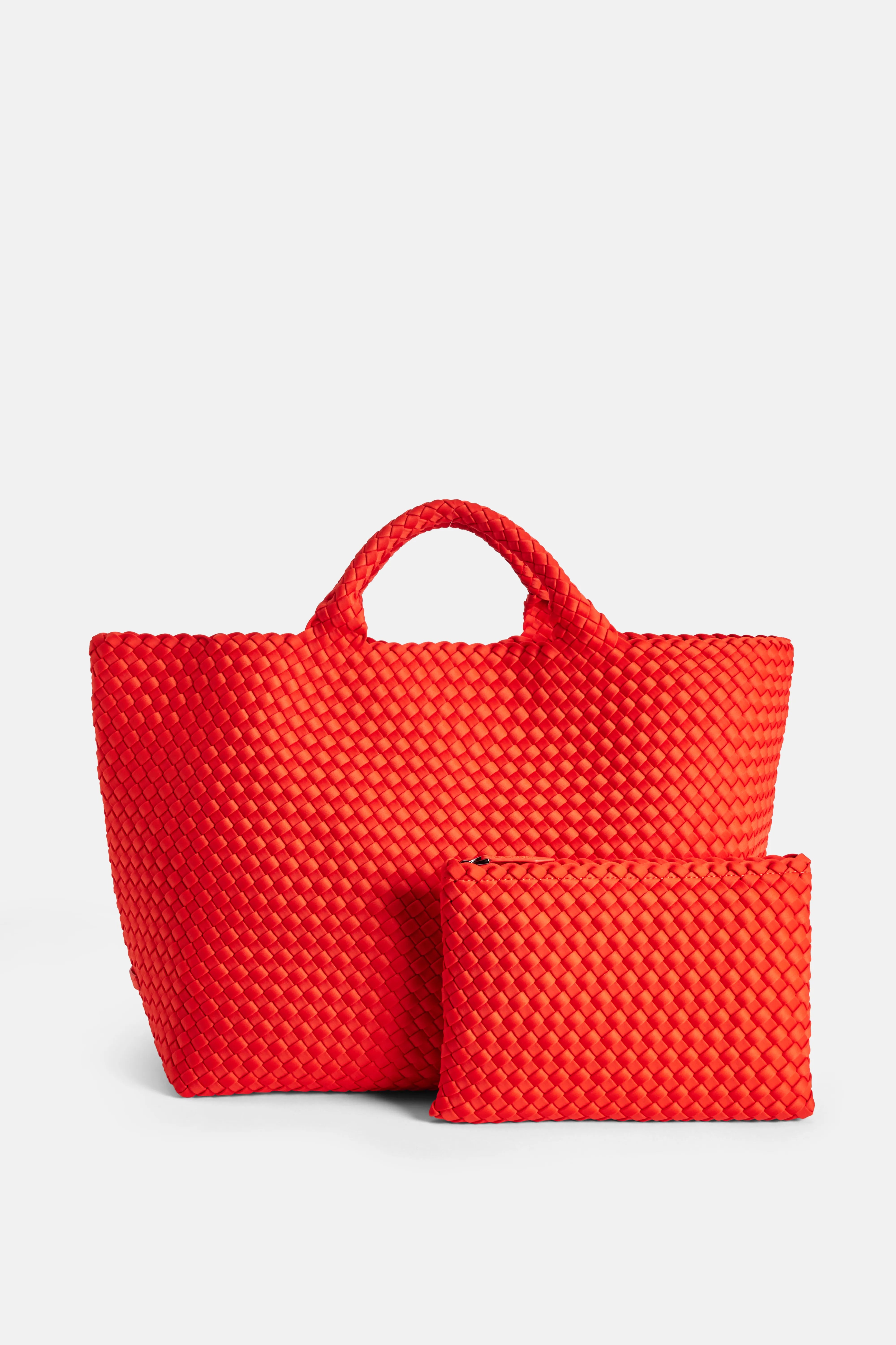 St Barths Large Tote Bag in Red