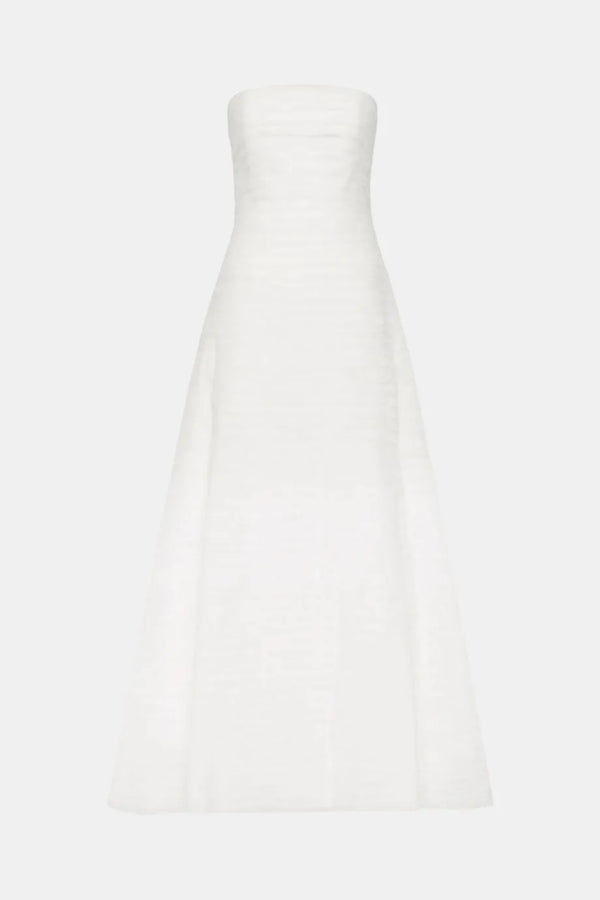 Soundscape Maxi Dress in White