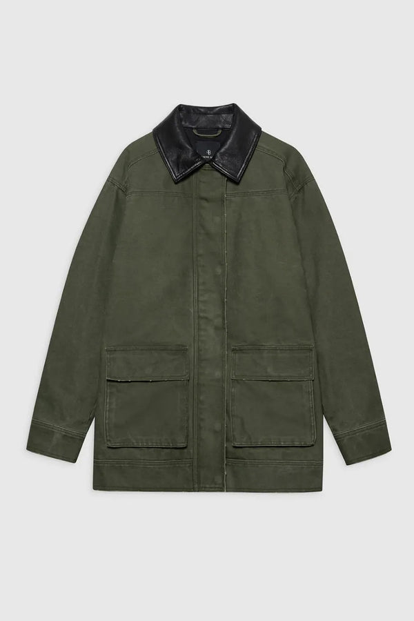 Sean Cotton Jacket in Green