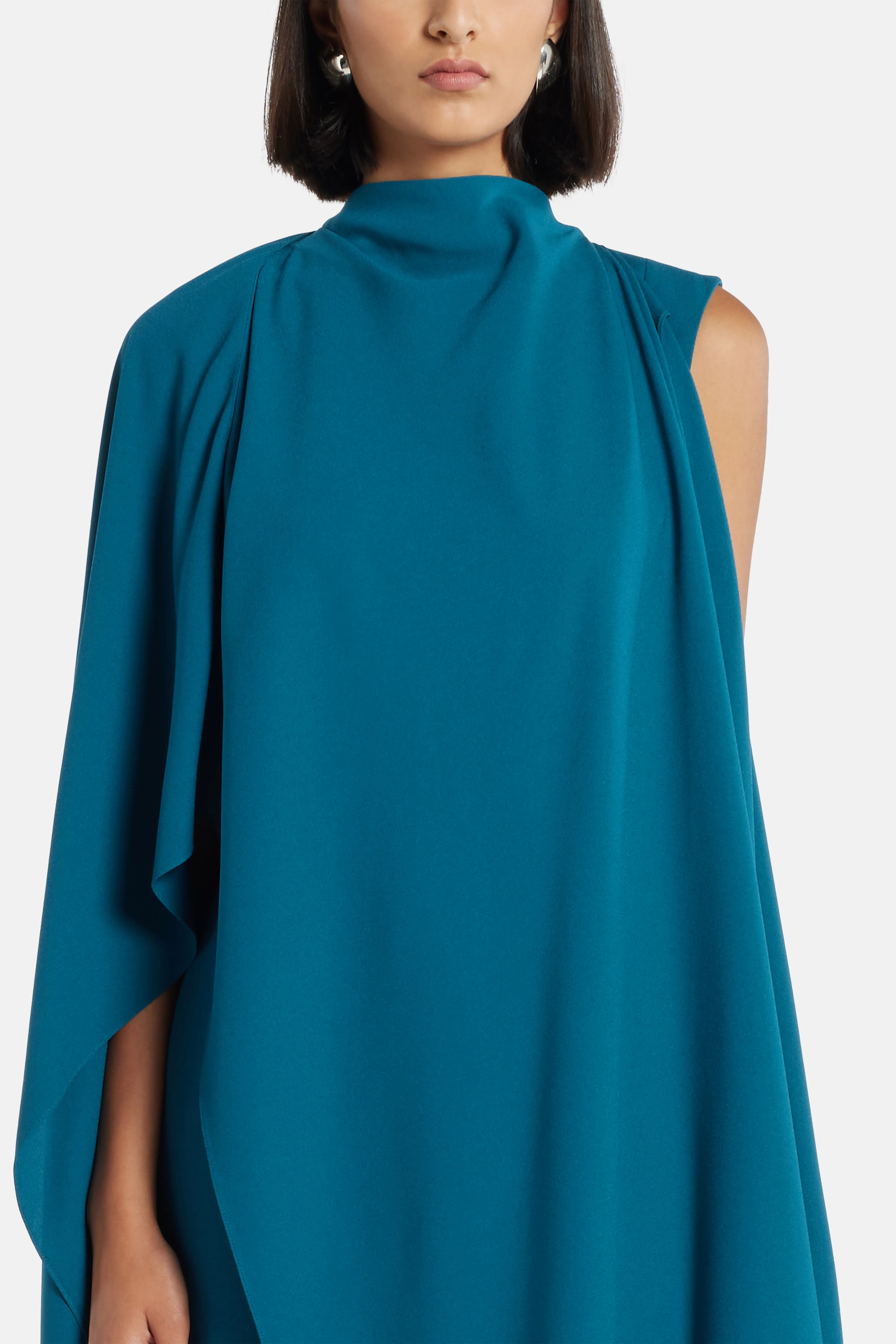 فستان ديينا ماكسي باللون الأزرق