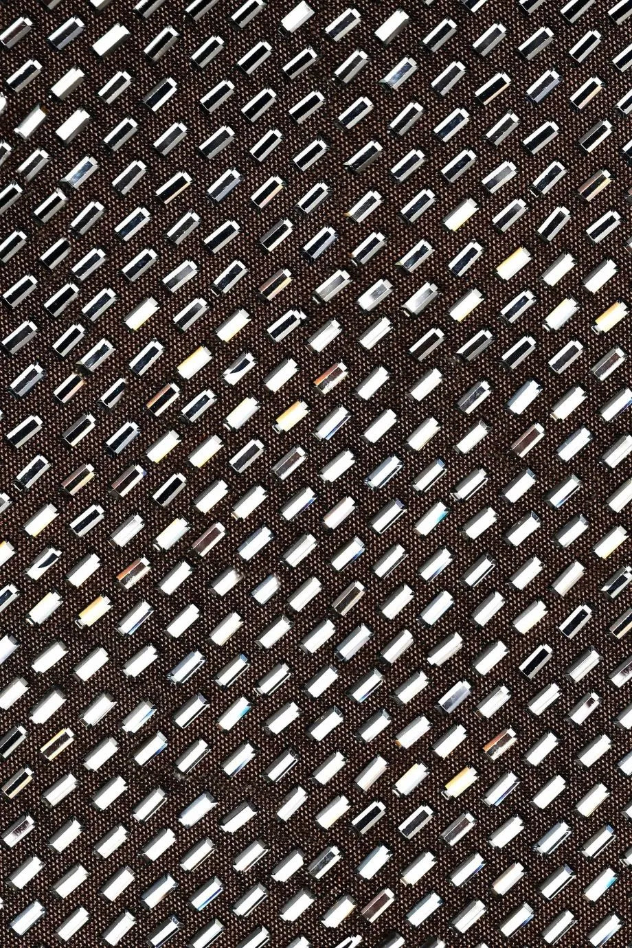 Rhinestone Mesh Evening Dress in Grey