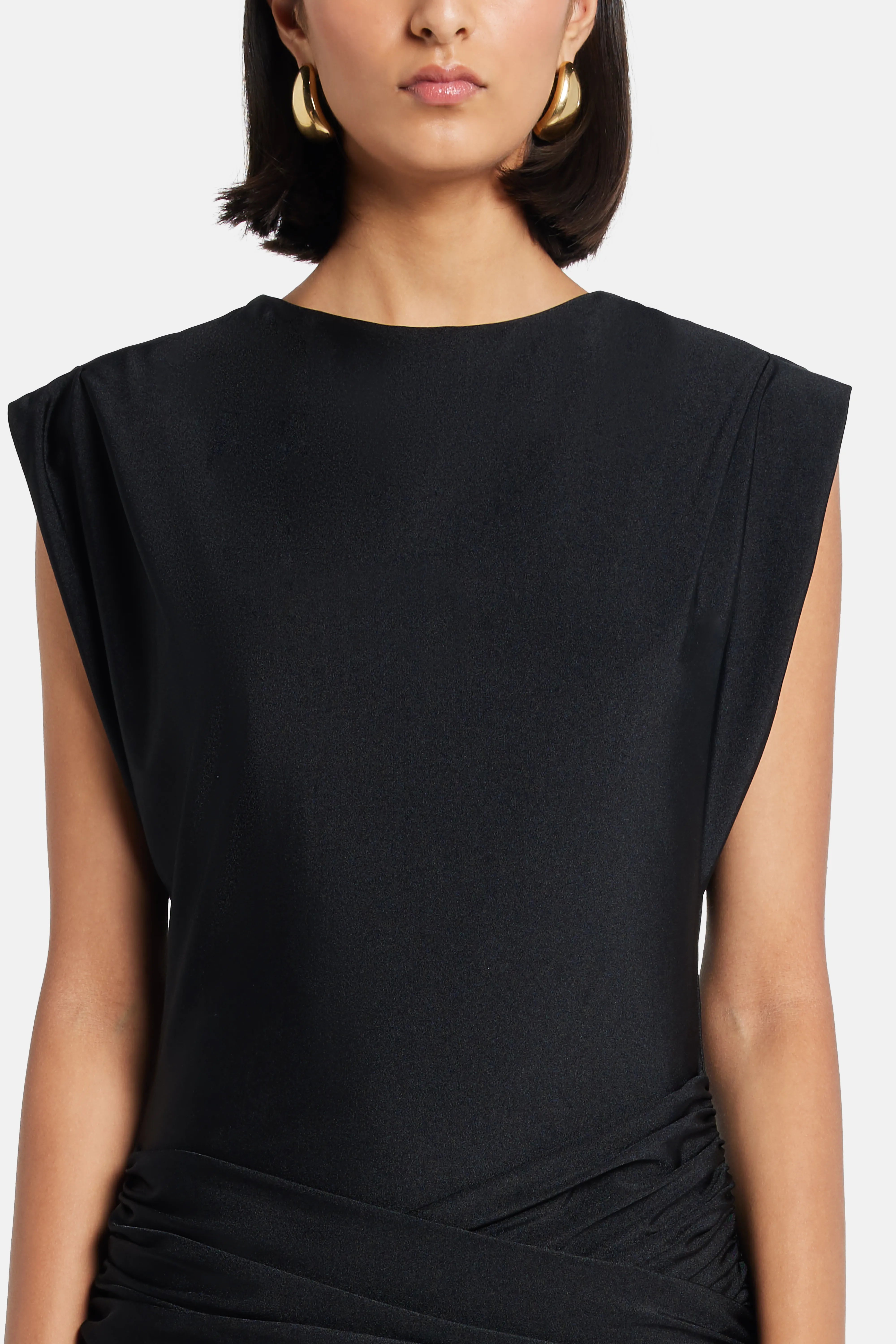 Mocca Maxi Dress in Black