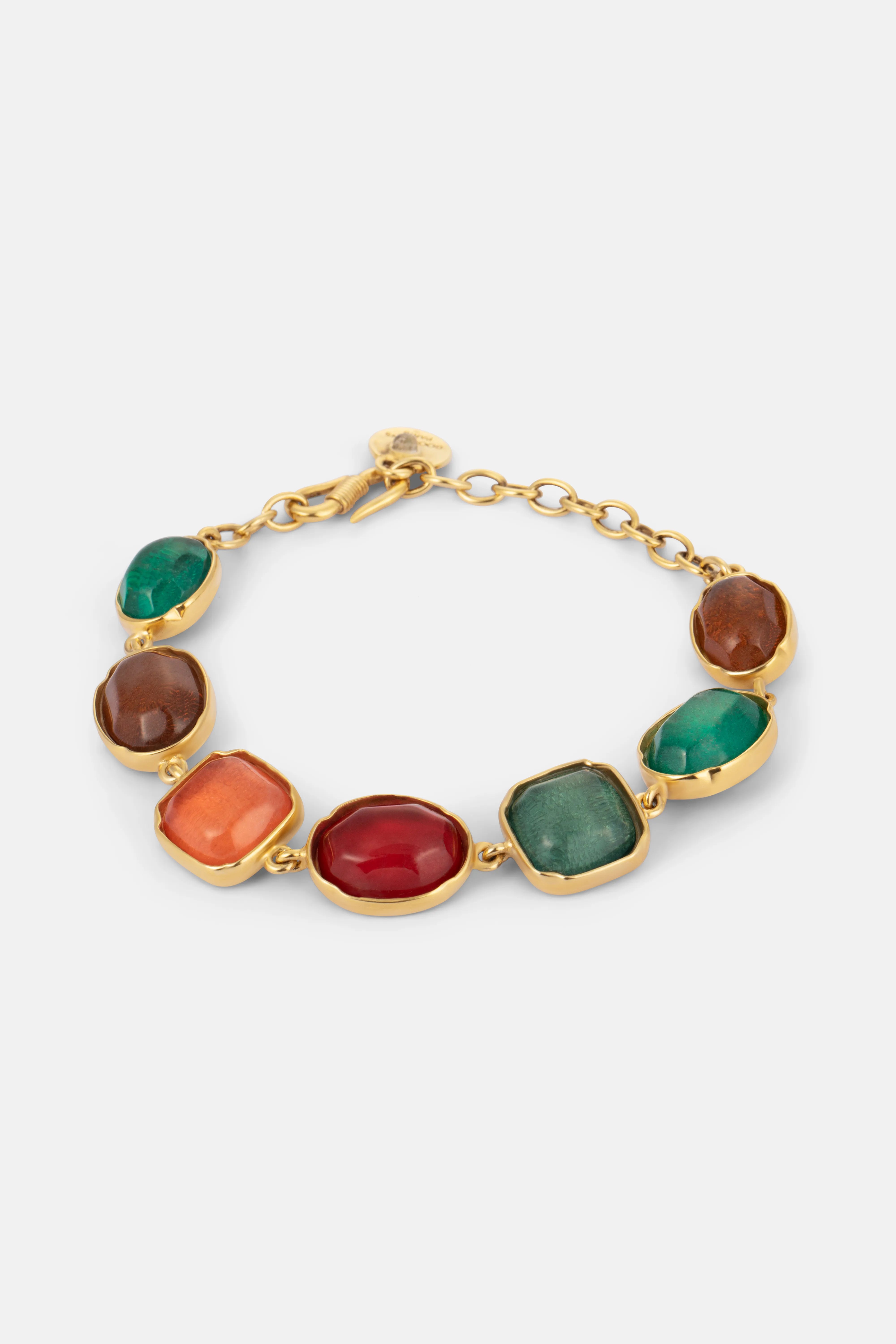Souple Cabochons Bracelet in Multicolor
