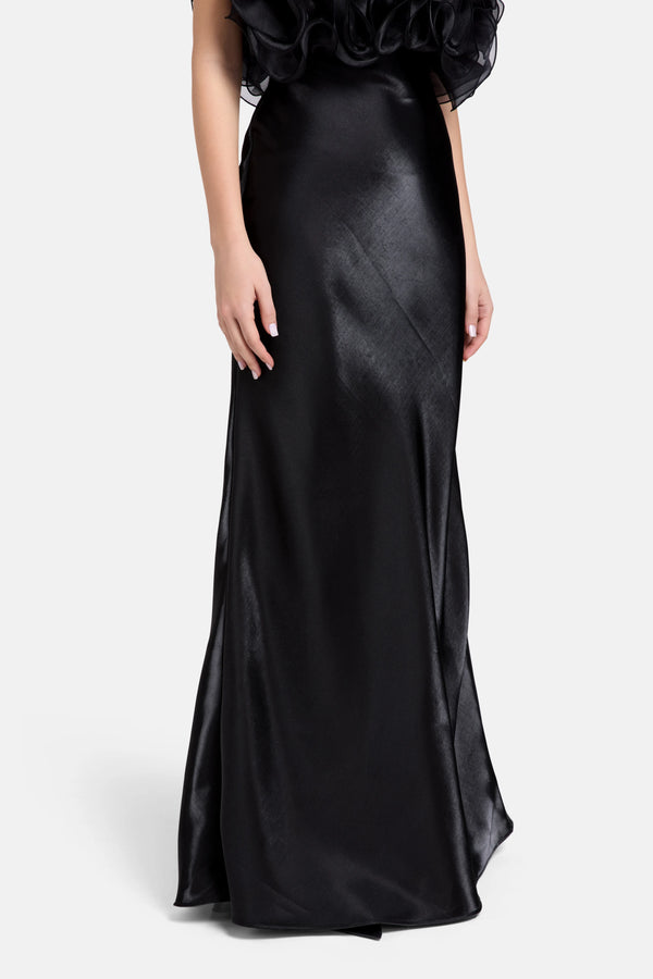 York Maxi Skirt in Black