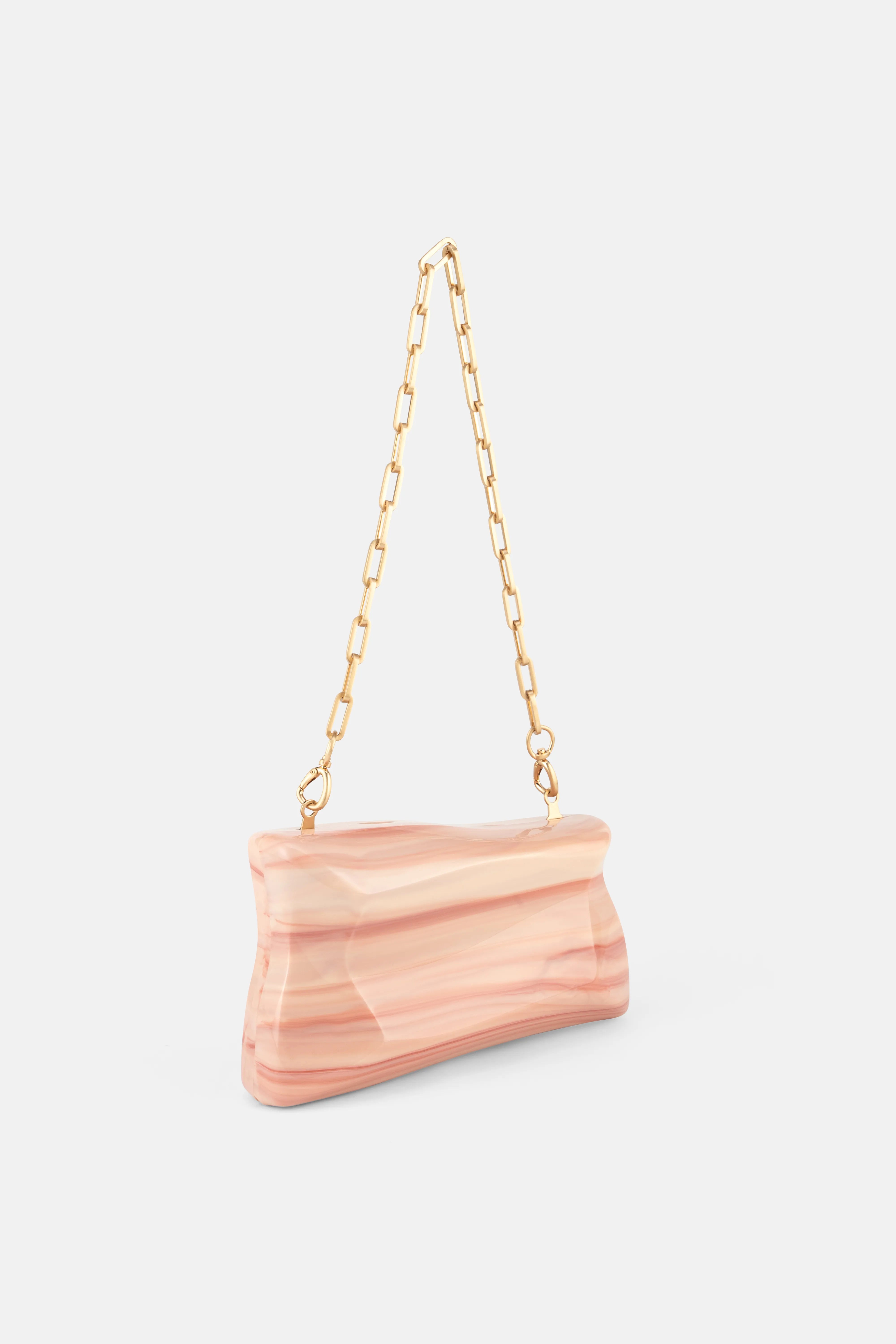 Malaya Clutch Bag in Pink