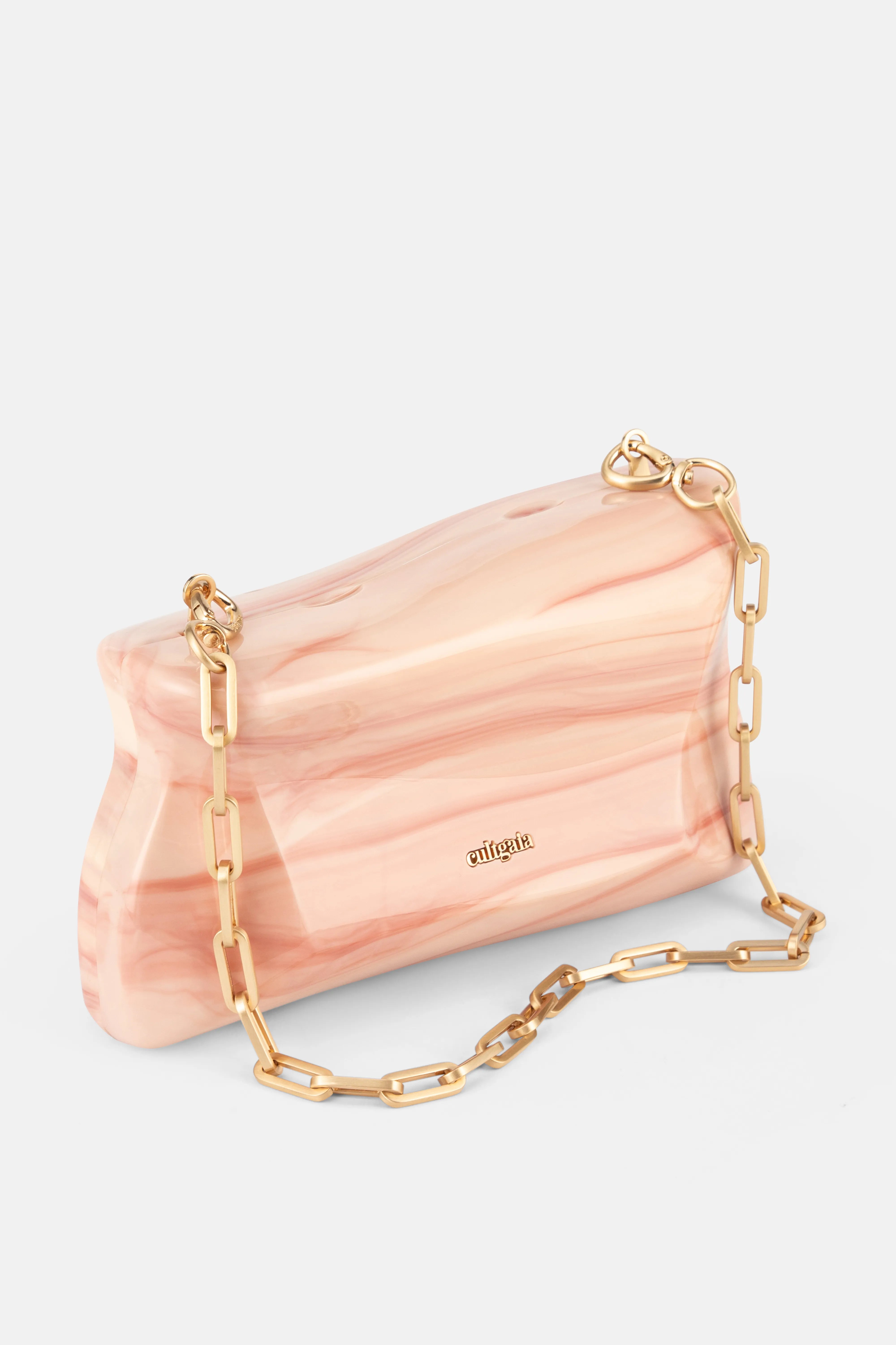 Malaya Clutch Bag in Pink