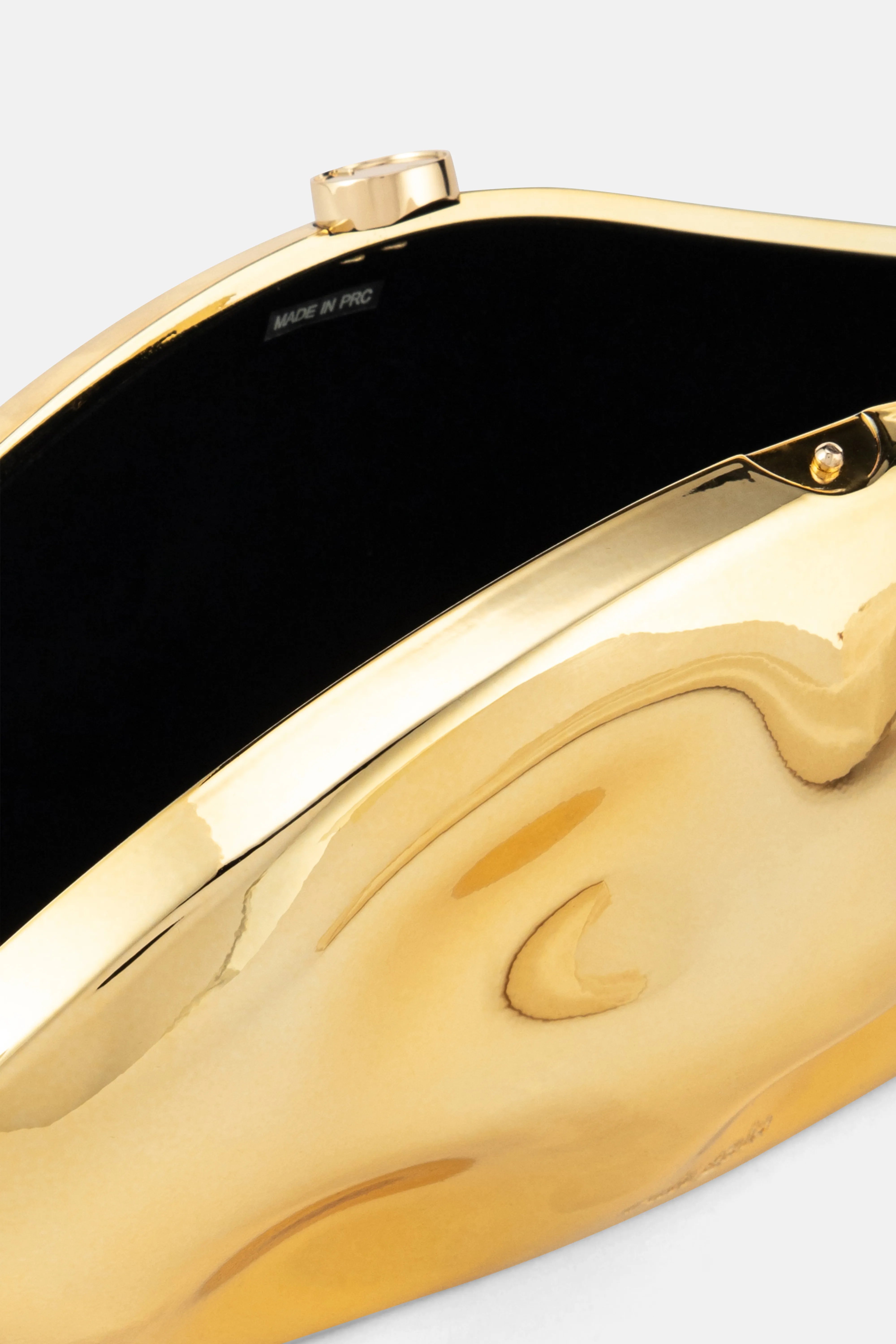 Caldera Clutch Bag in Gold