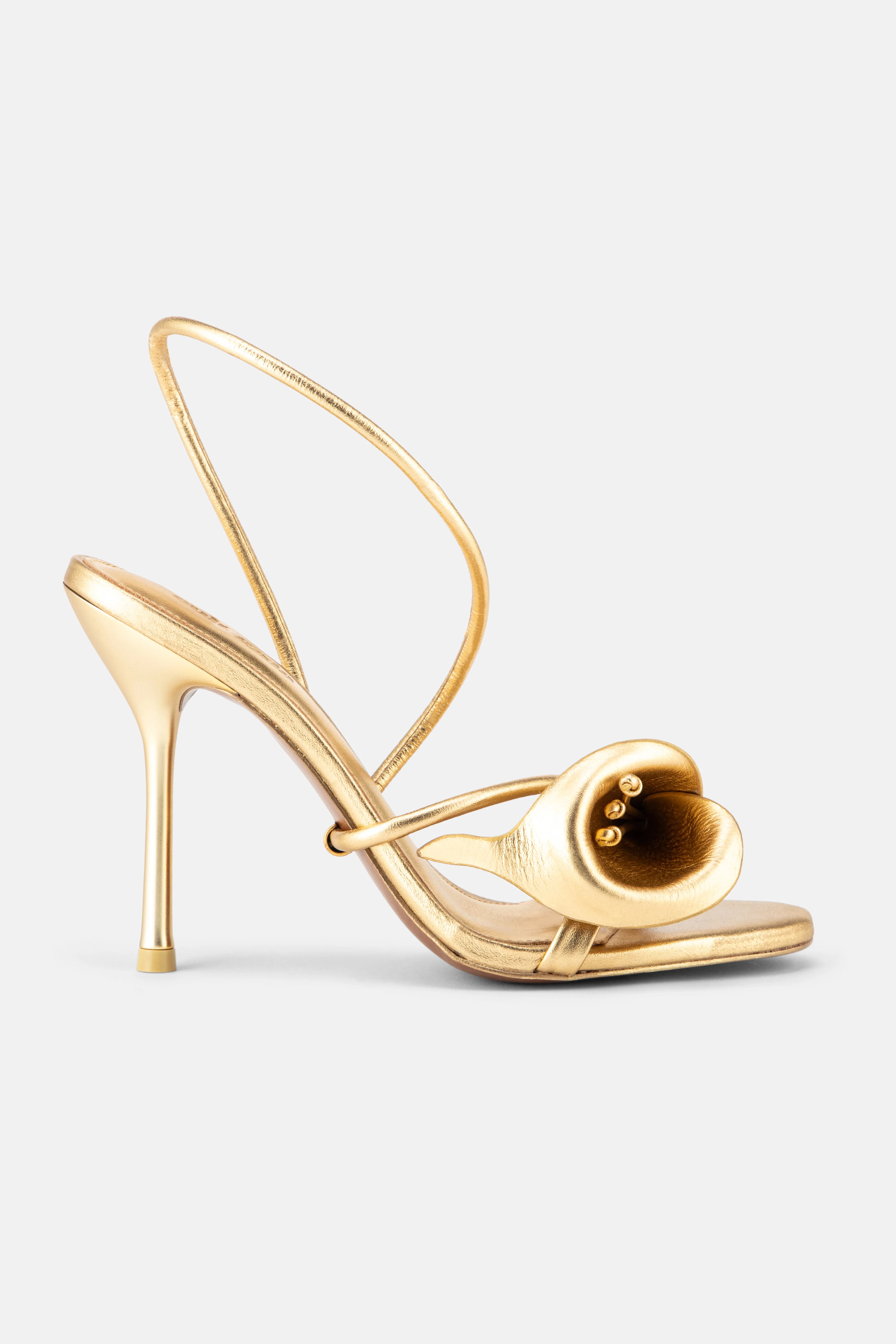 Cassidy Lily Stiletto Heels in Gold