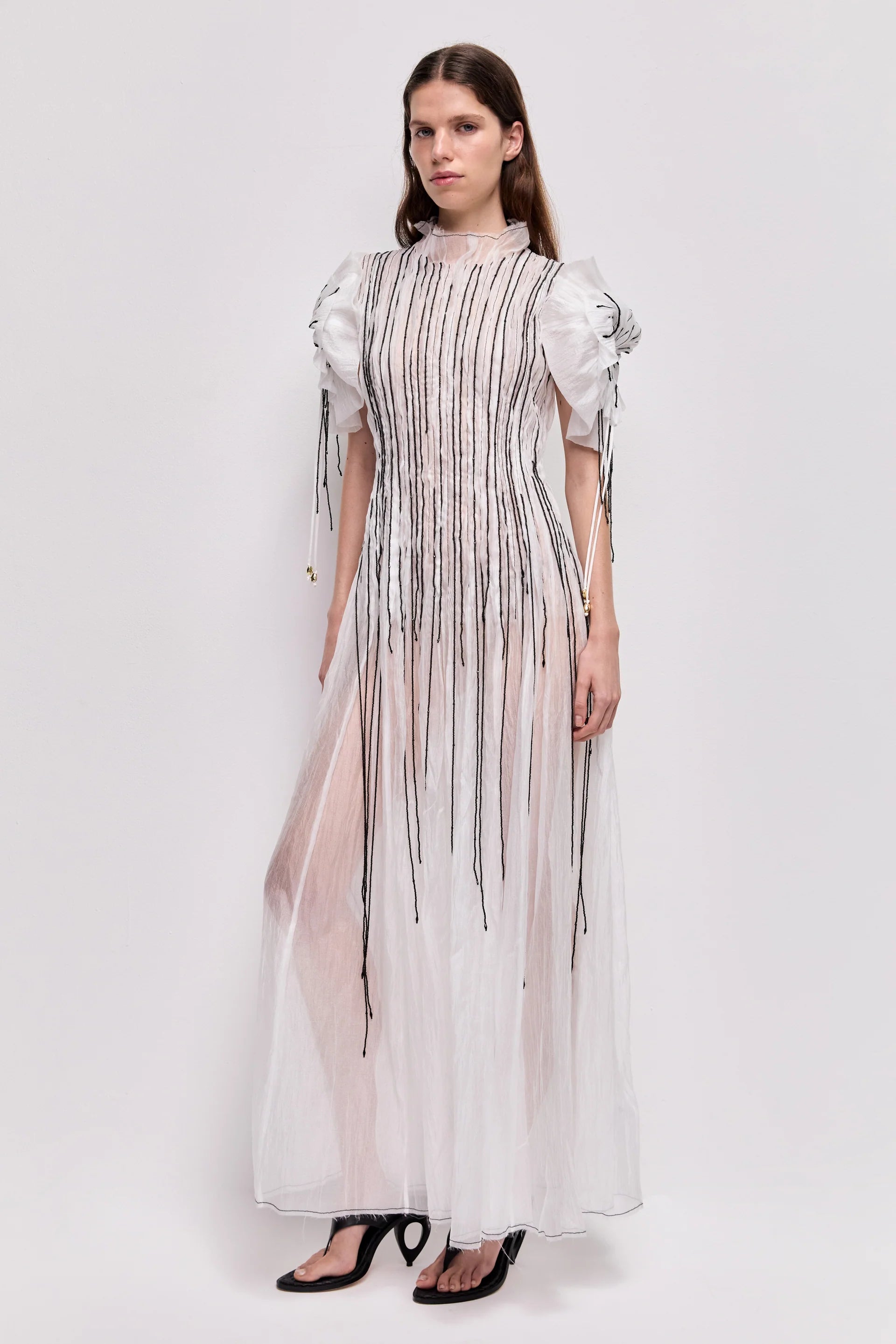Clara Maxi Dress in White