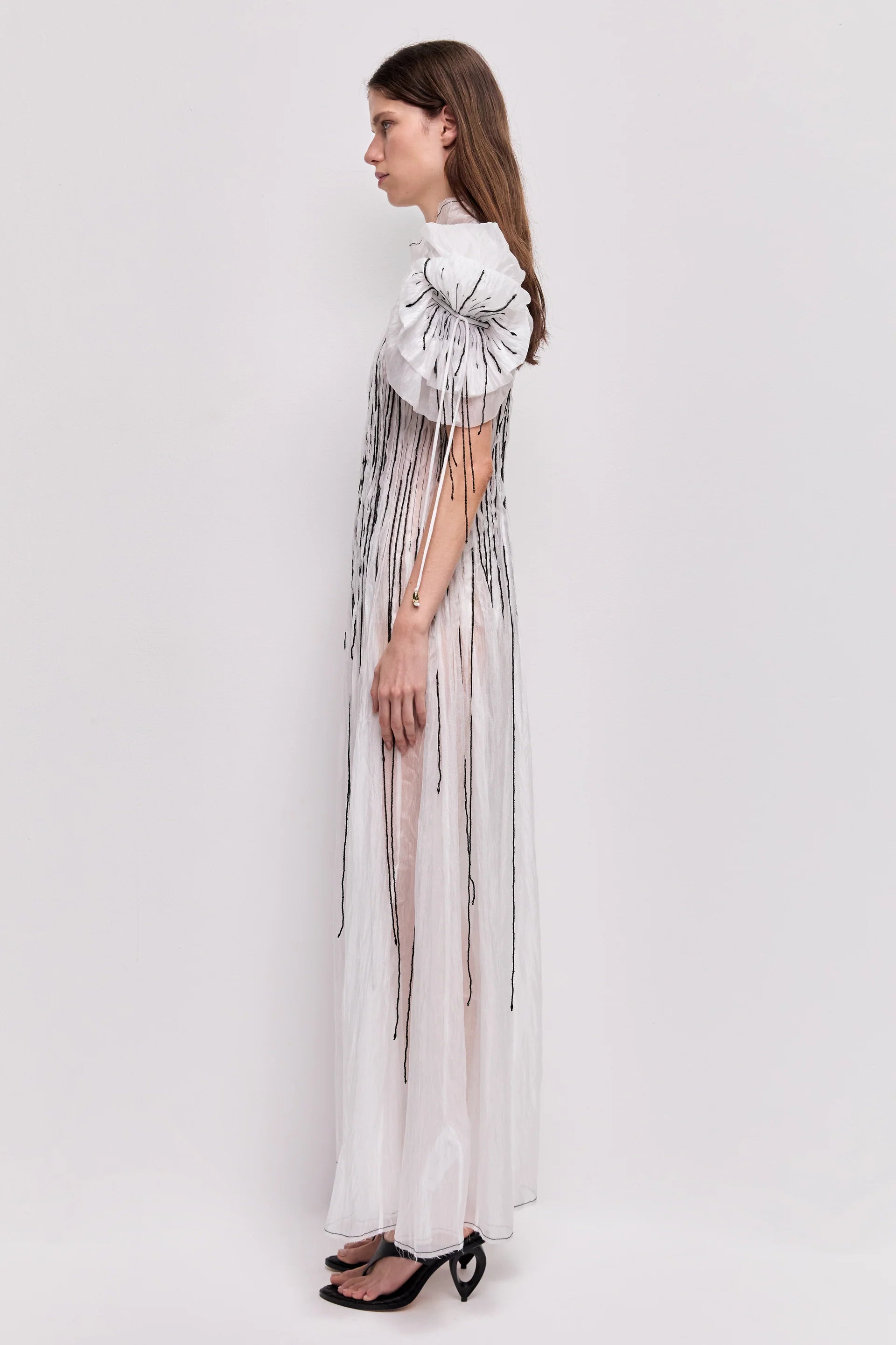 Clara Maxi Dress in White